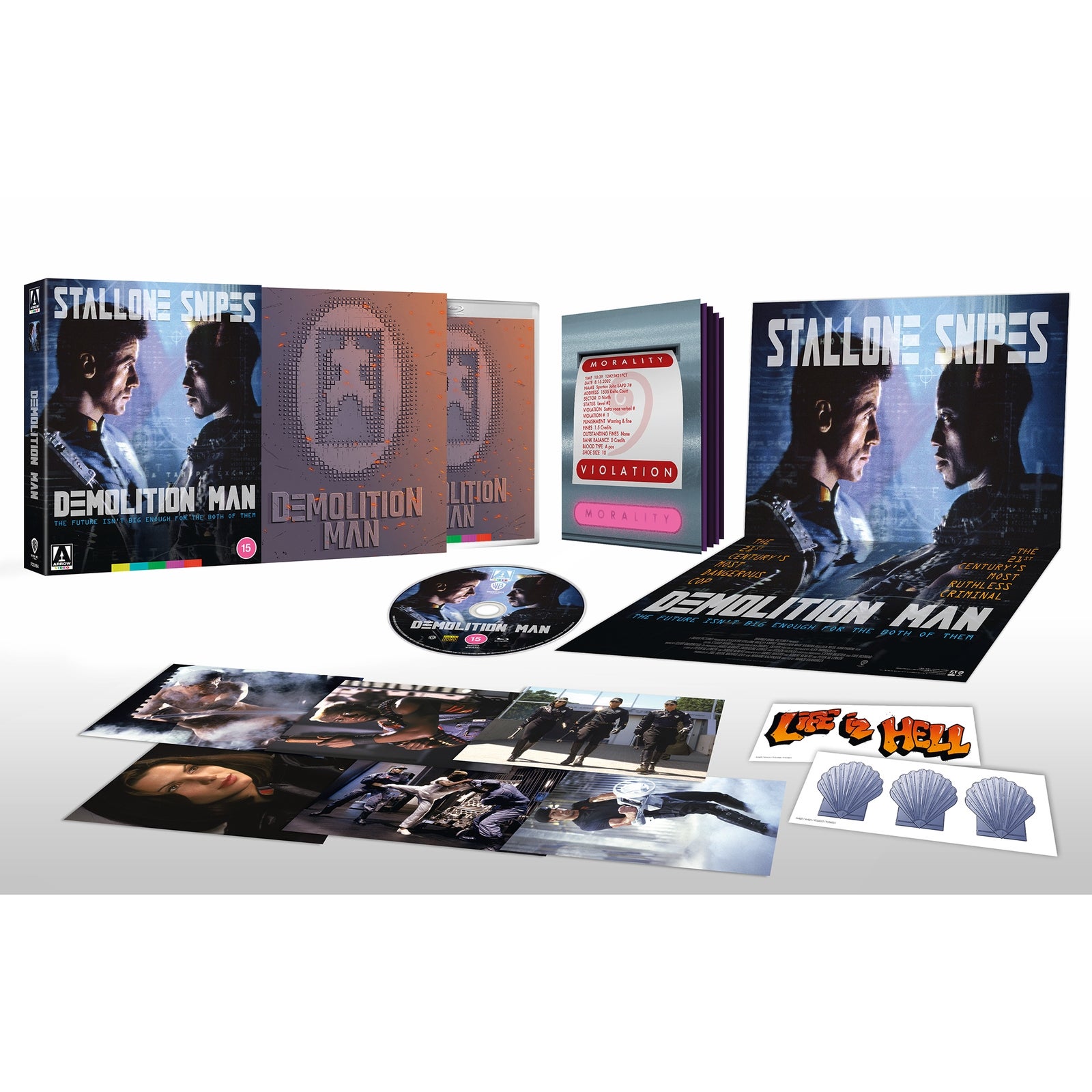 Arrow Video Demolition Man Limited Edition Blu-ray