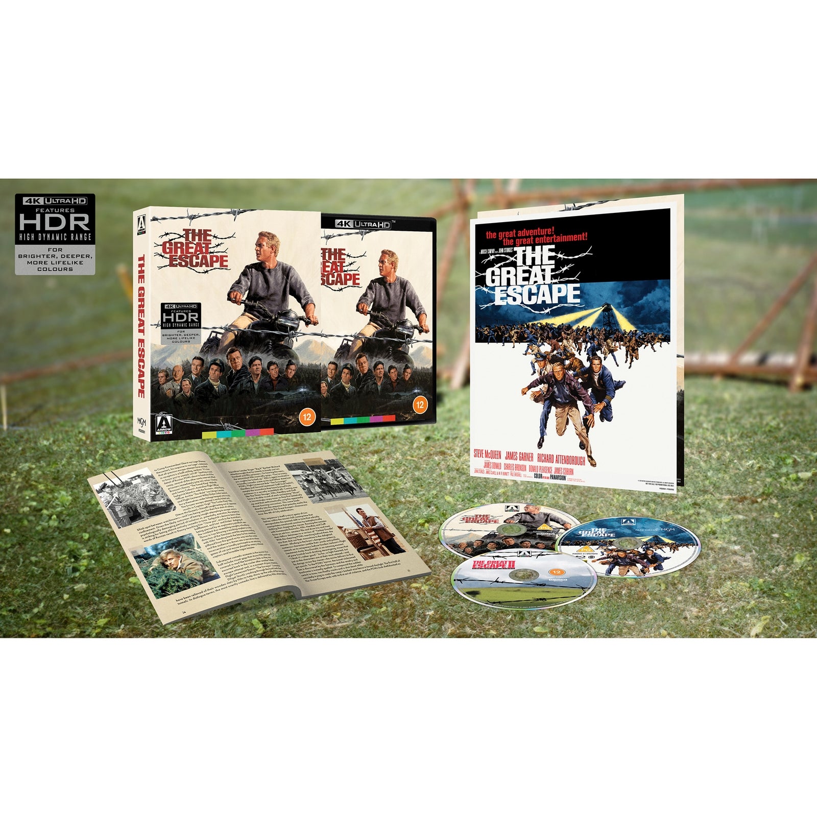 Arrow Video The Great Escape Limited Edition 4K Uhd