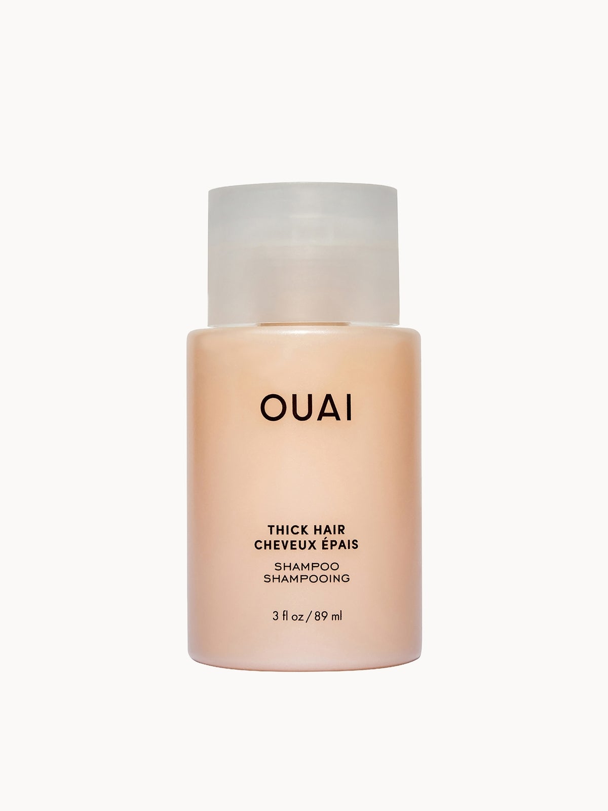 OUAI Thick Shampoo and Conditioner Travel Bundle 2