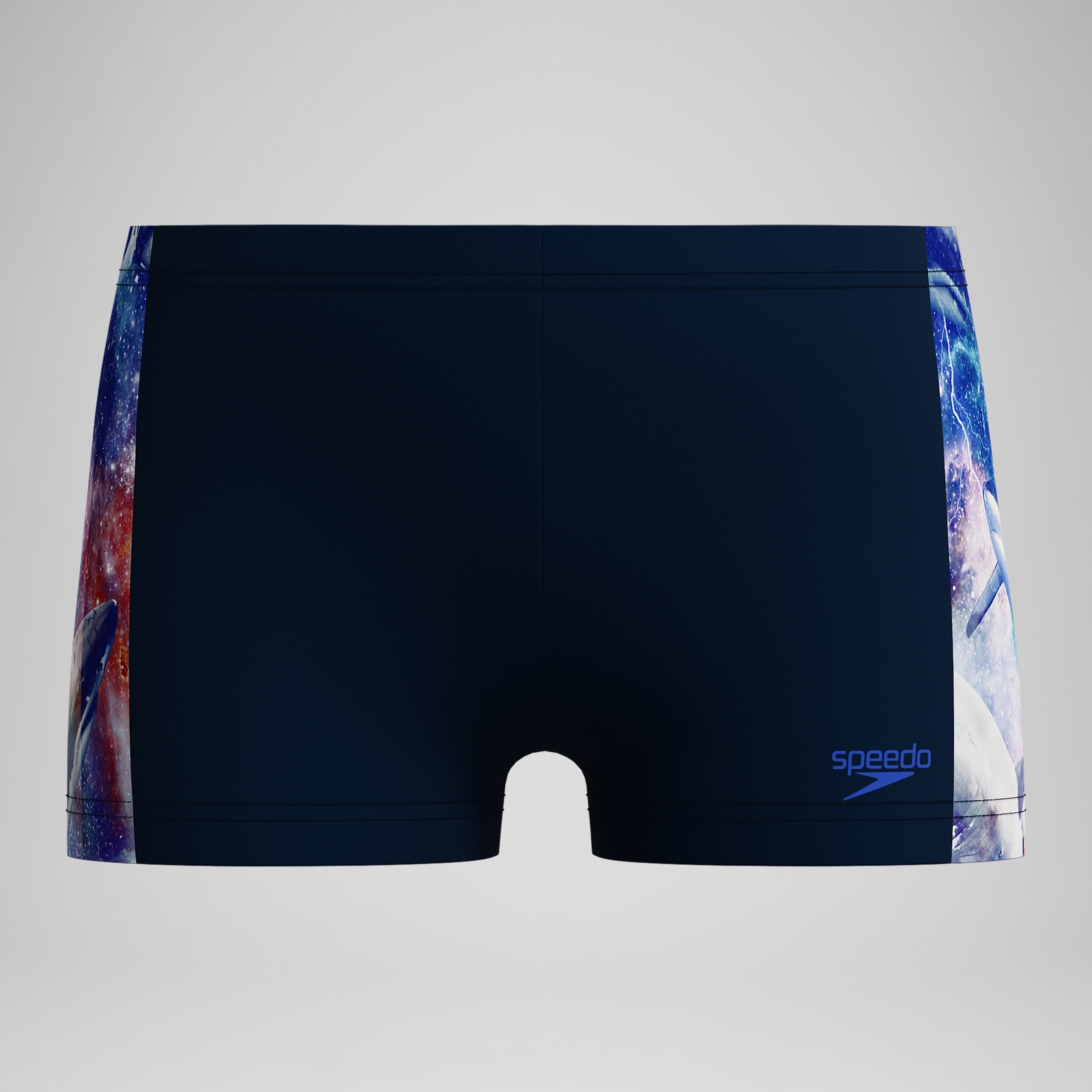 Boys' Digital Panel Aquashort Navy