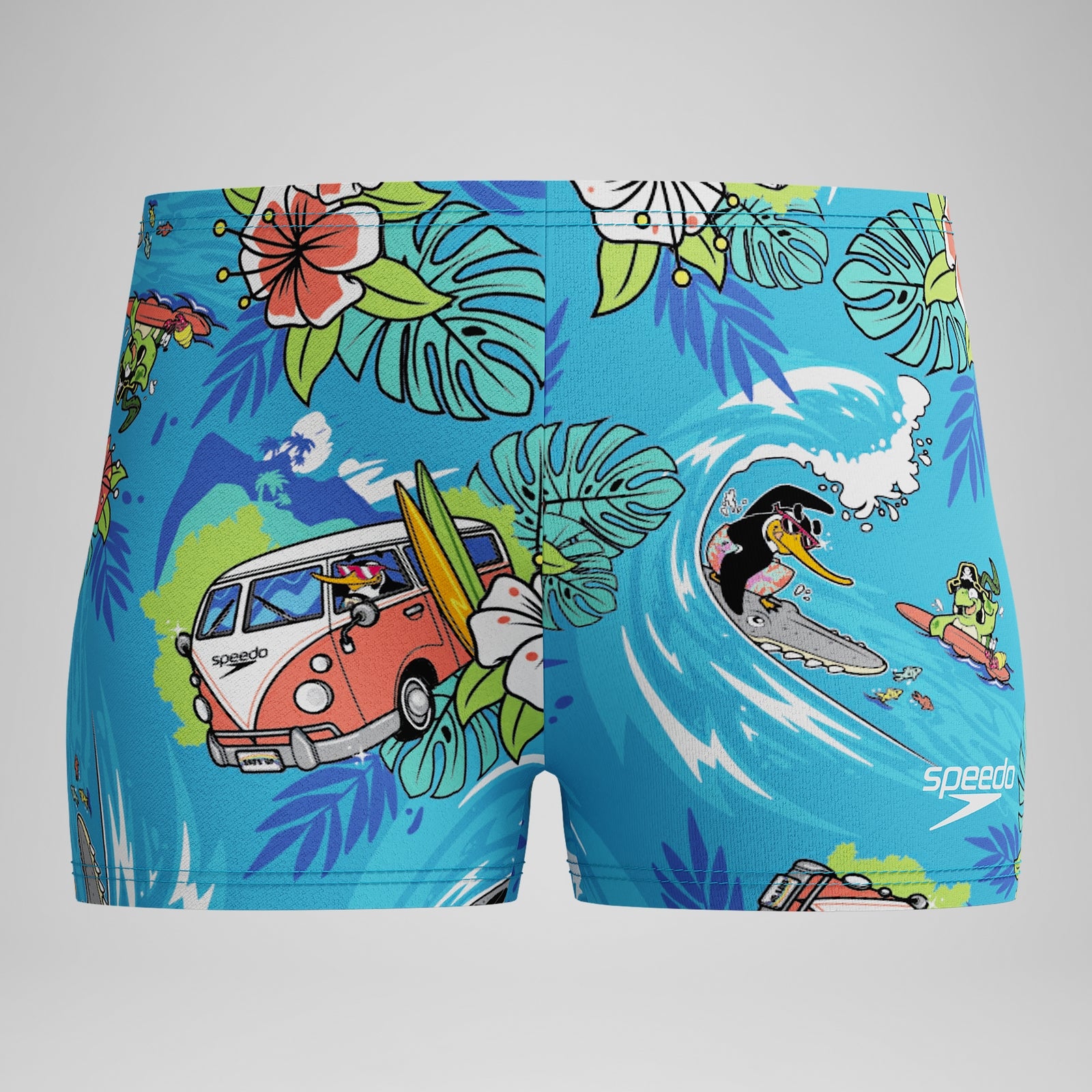 Speedo Schwimmlern-Badeshorts 28 cm Blau Für Jungen