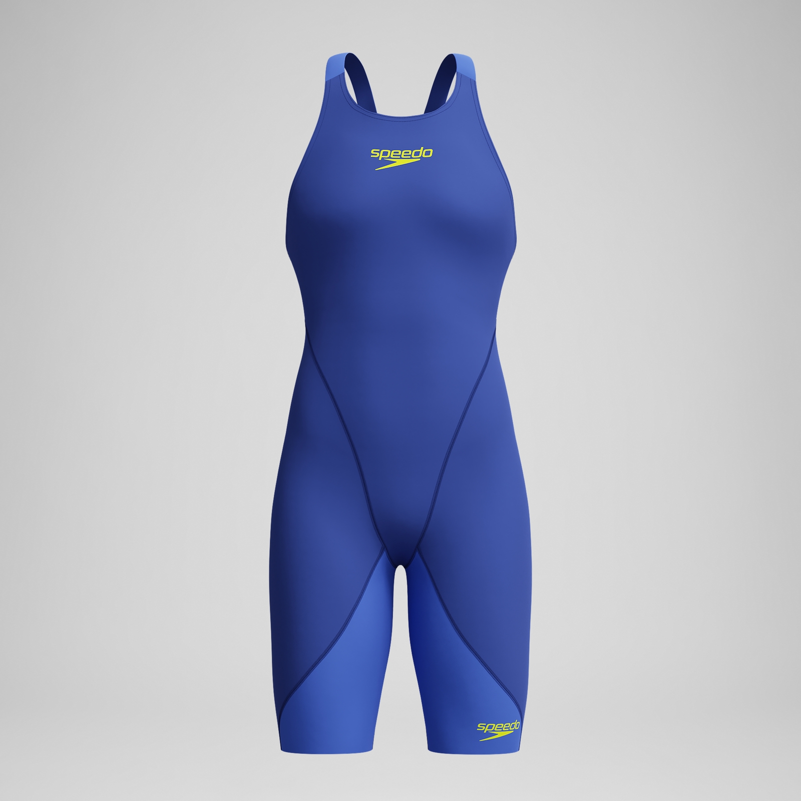 Girls' Fastskin LZR Ignite Kneeskin Blue/Yellow