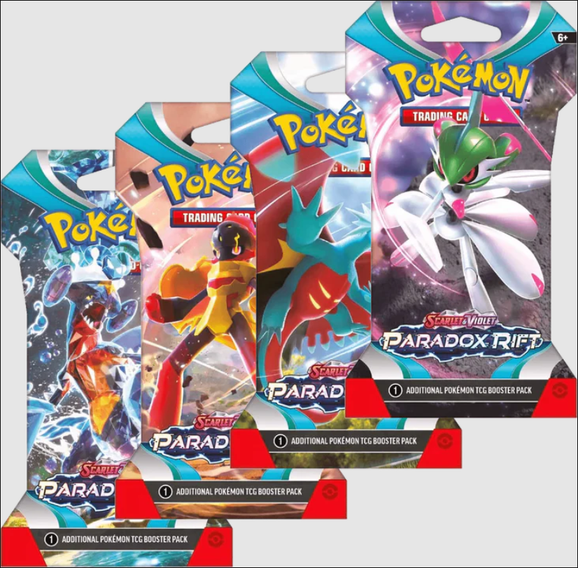 Pokemon TCG Paradox Rift Sleeved Booster Pack x1