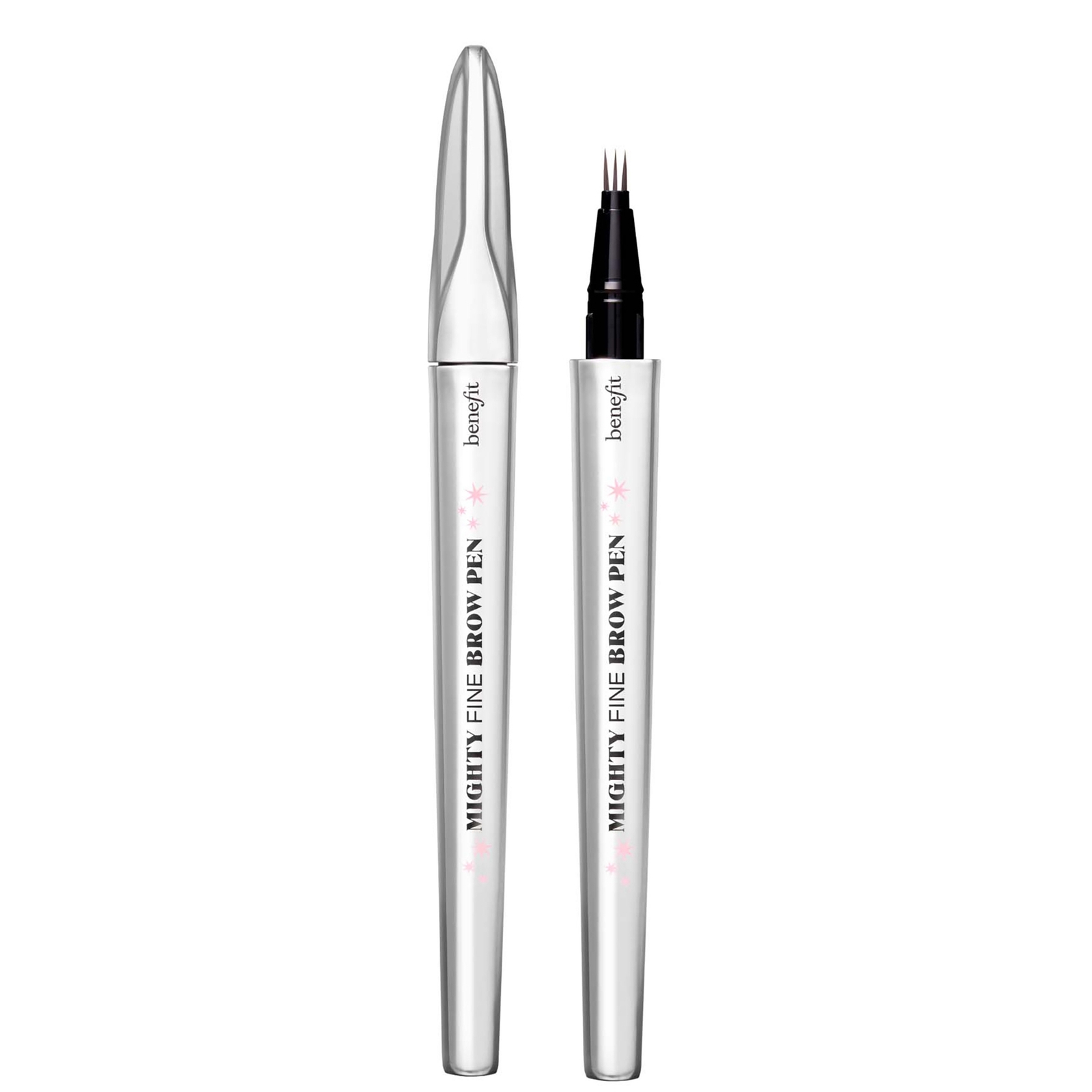 benefit Mighty Fine Brow Superfine Triple Tip Pen 0.5ml (Various Shades) - 4 Warm Deep Brown