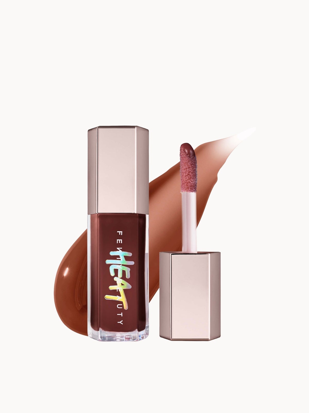 Fenty Beauty Gloss Bomb Heat Universal Lip Luminizer + Plumper 9ml (Various Shades) - Hot Chocolit Heat