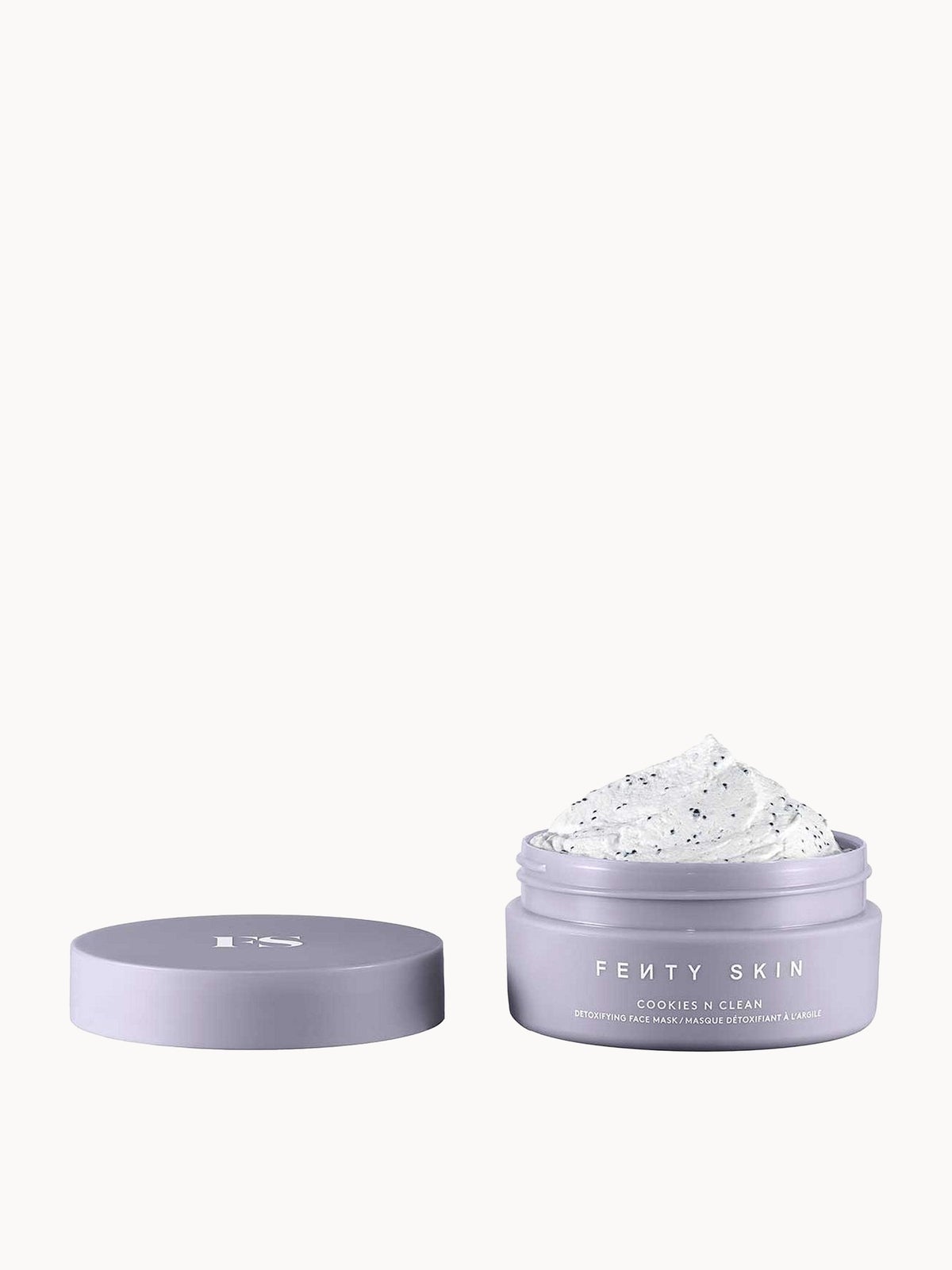 Fenty Skin Cookies N Clean Whipped Clay Pore Detox Face Mask with Salicylic Acid + Charcoal 75ml