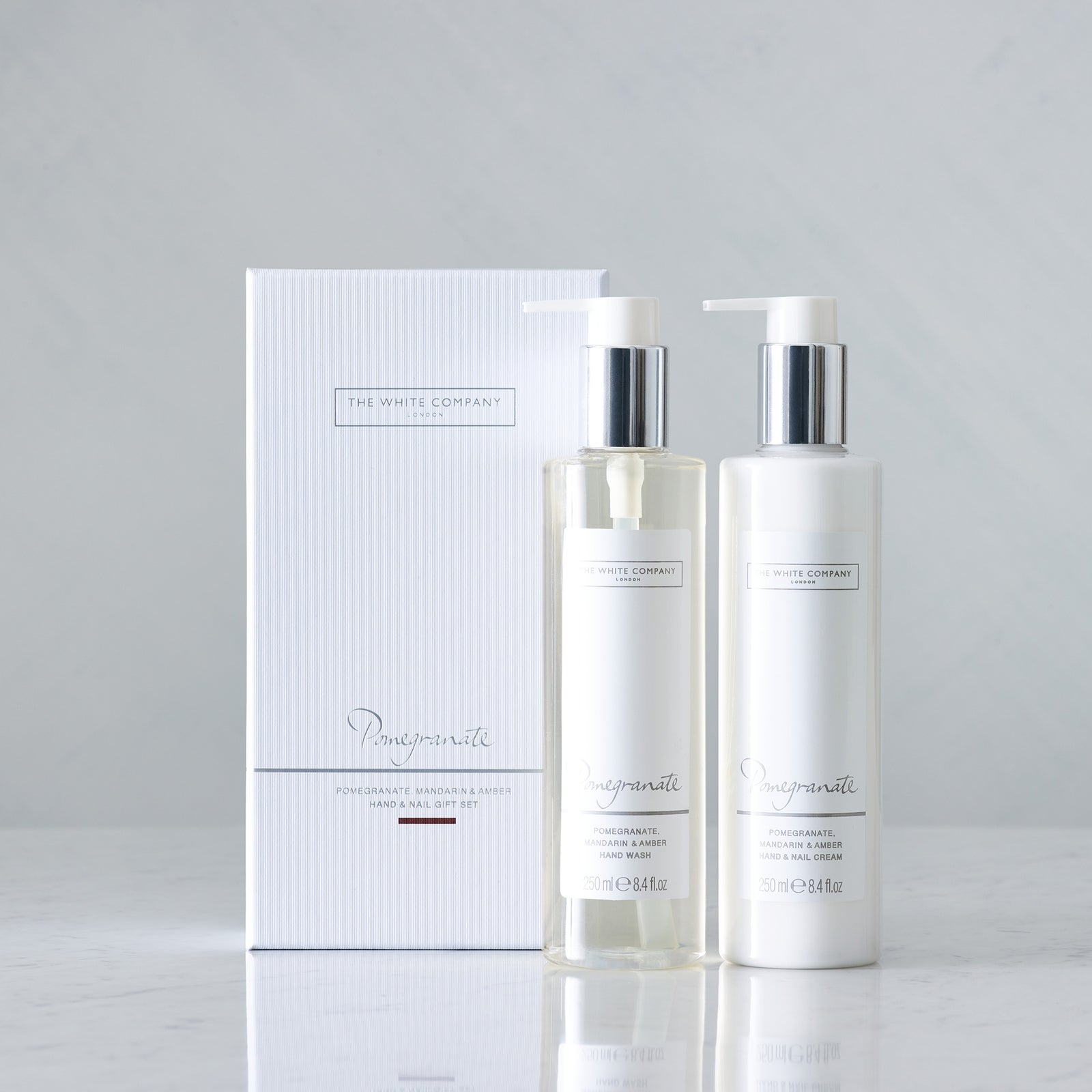 The White Company Pomegranate Hand & Nail Gift Set 2