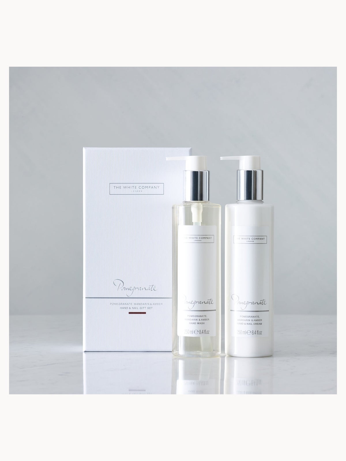 The White Company Pomegranate Hand & Nail Gift Set 2
