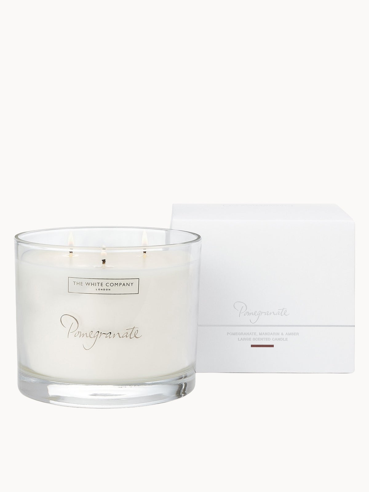 The White Company Pomegranate Large Candle 770g