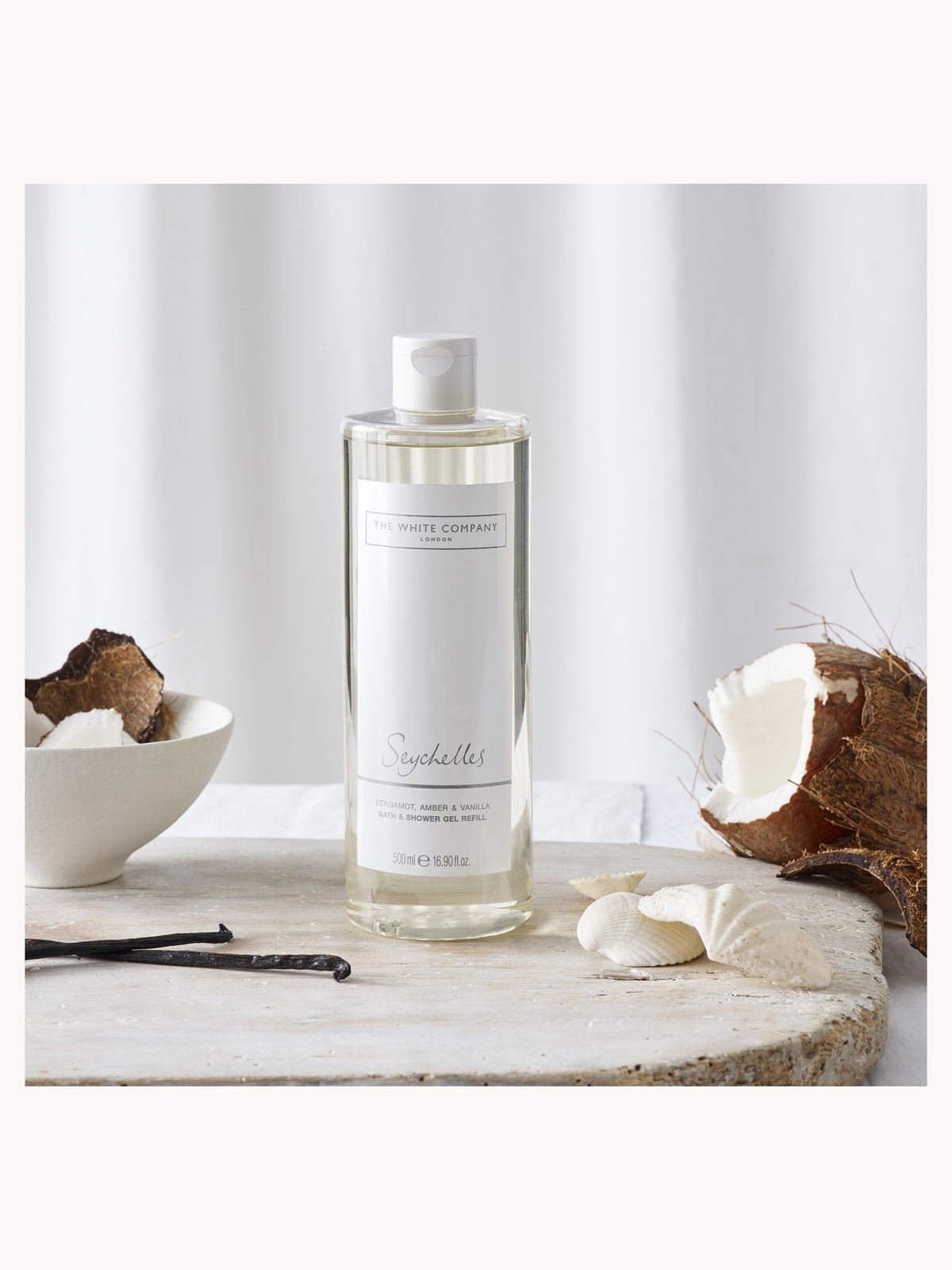The White Company Seychelles Bath & Shower Refill 500ml 2
