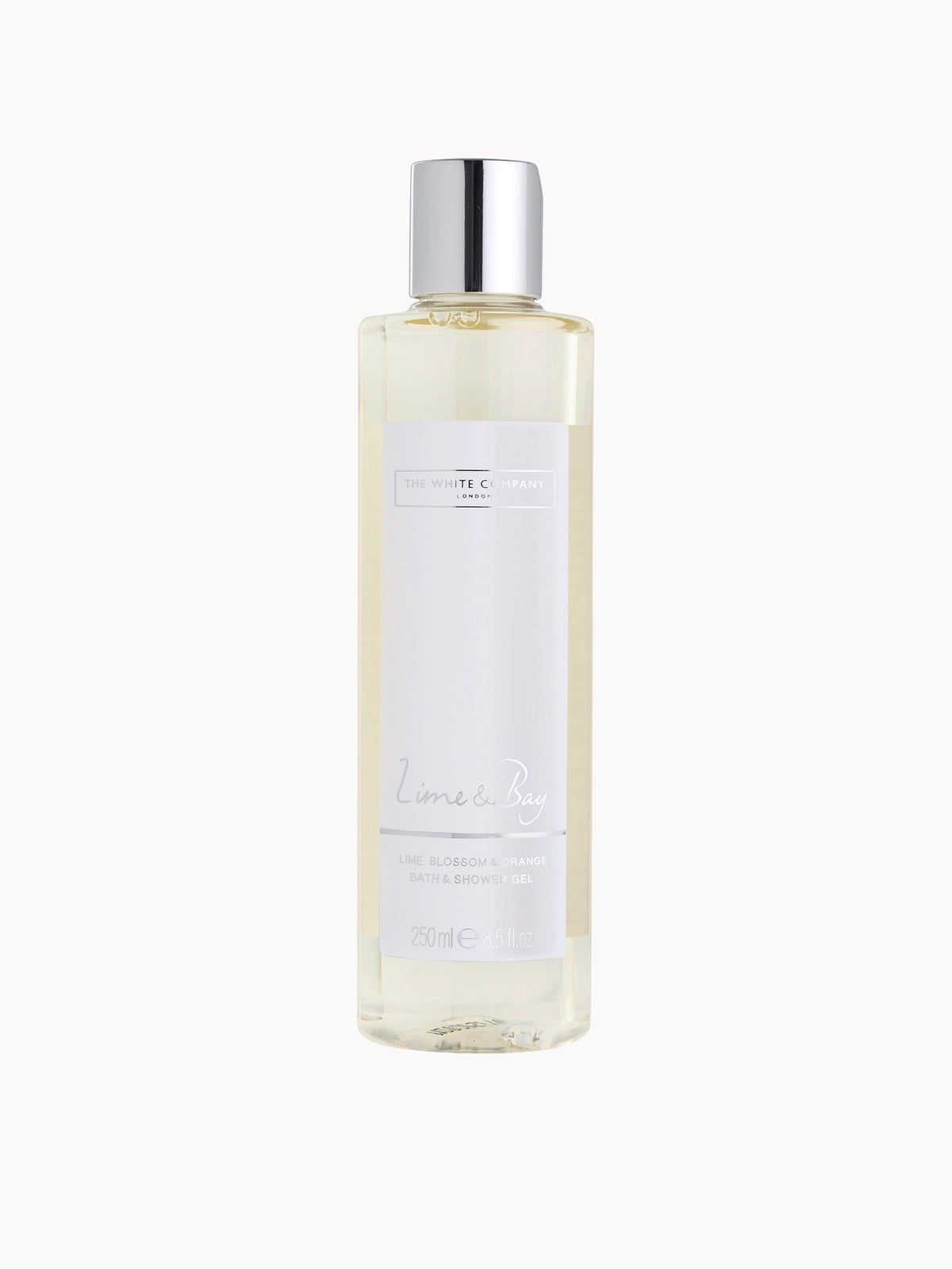 The White Company Lime & Bay Bath & Shower Gel 250ml