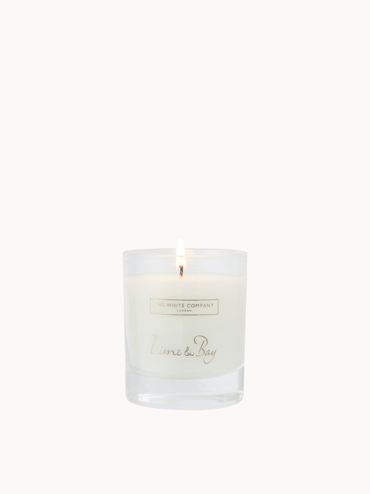 The White Company Lime & Bay Signature Candle 140g