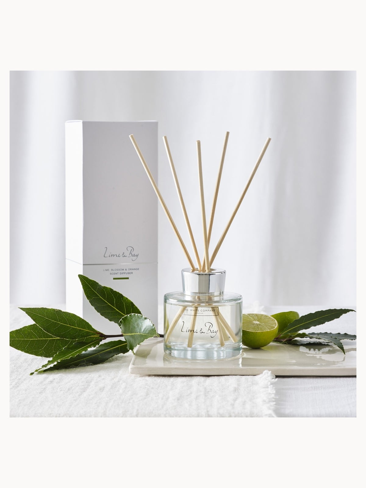 The White Company Lime & Bay Diffuser 150ml 2