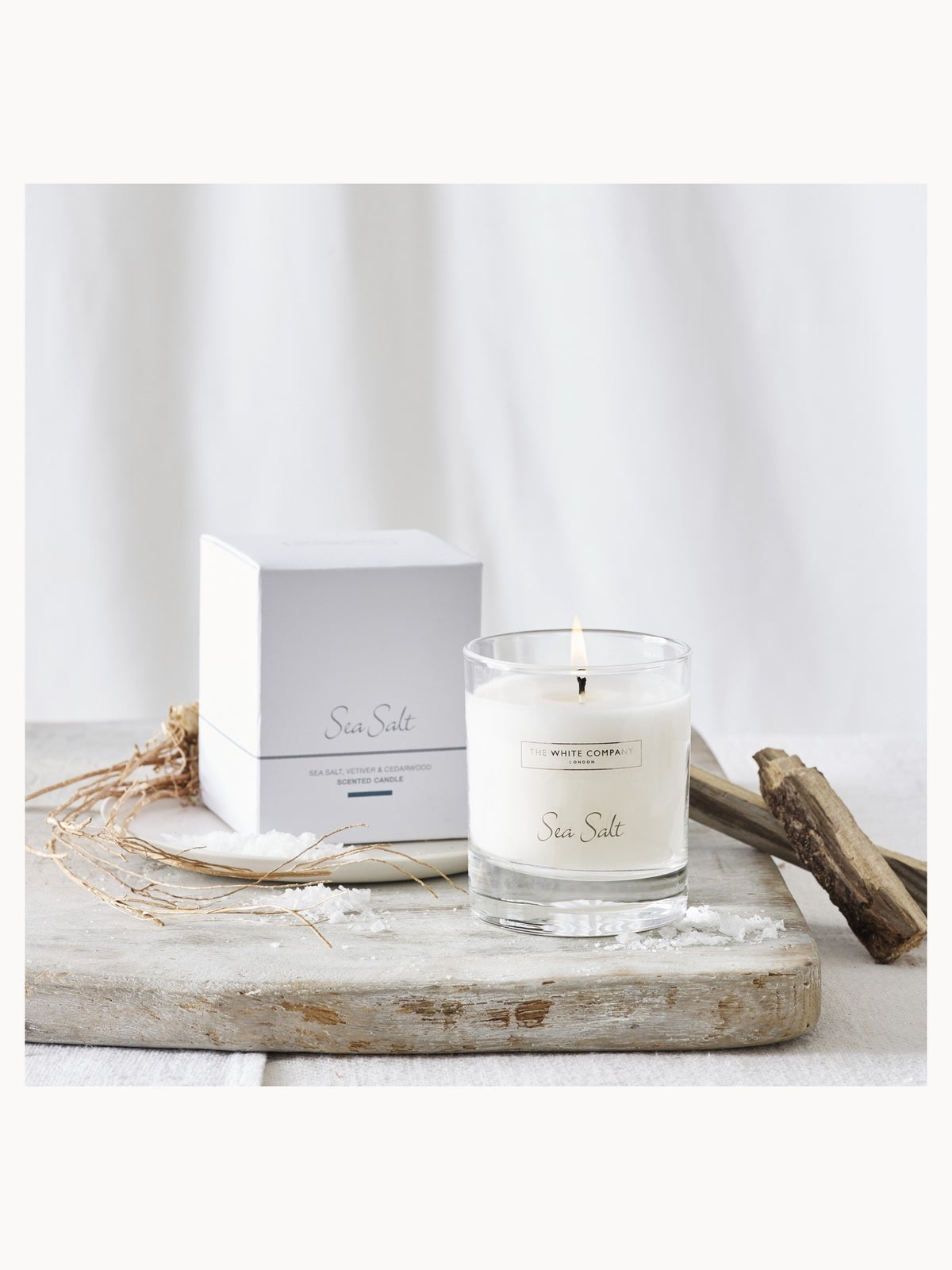 The White Company Sea Salt Candle Signature 140g 2