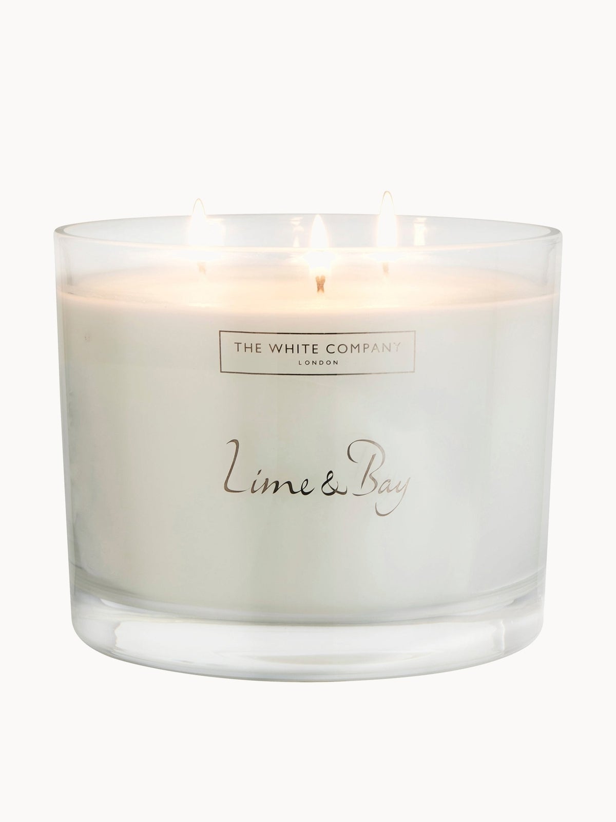 The White Company Lime & Bay Large Candle 770g