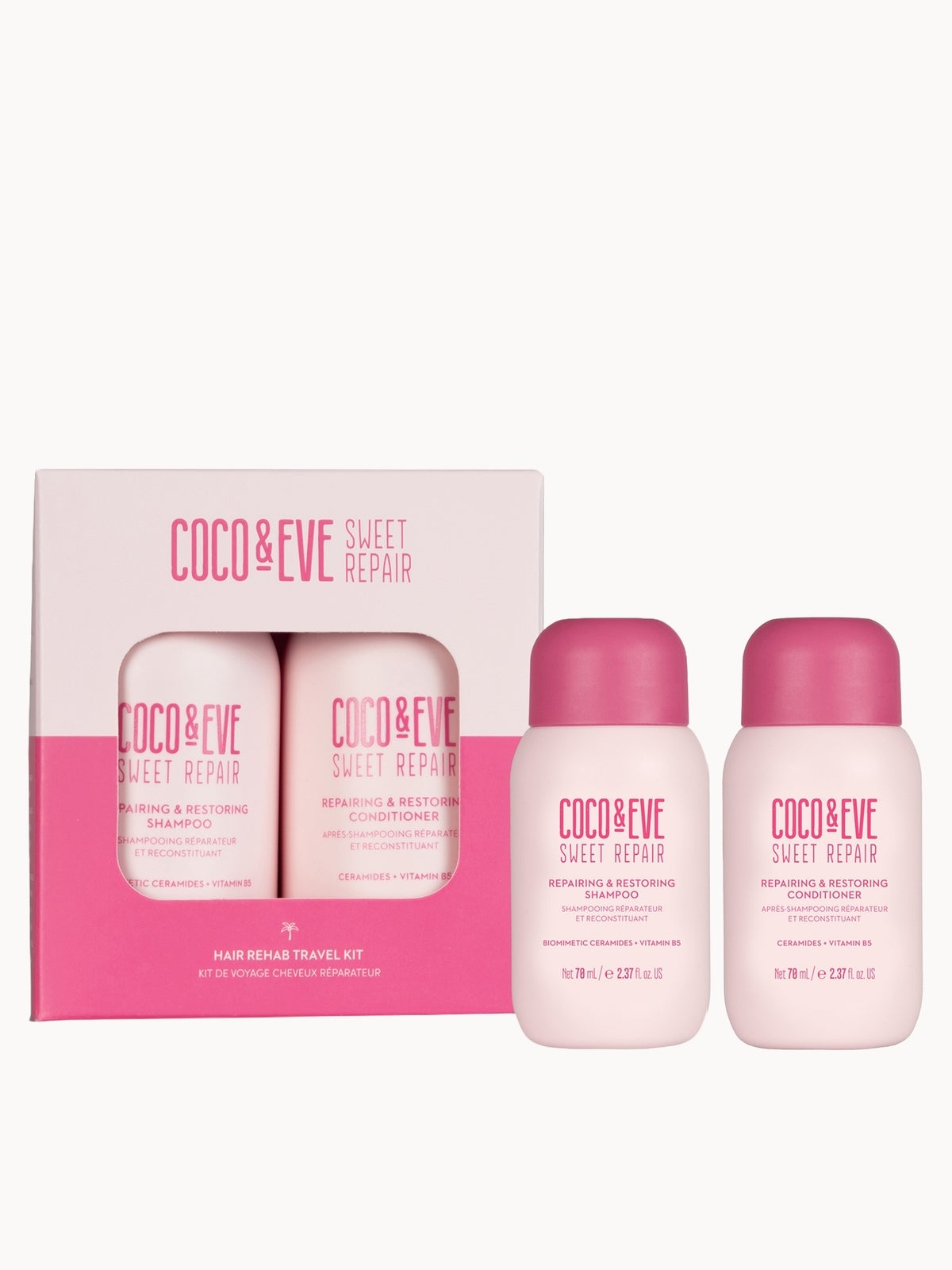 Coco & Eve Hair Rehab Travel Kit (Worth £22)