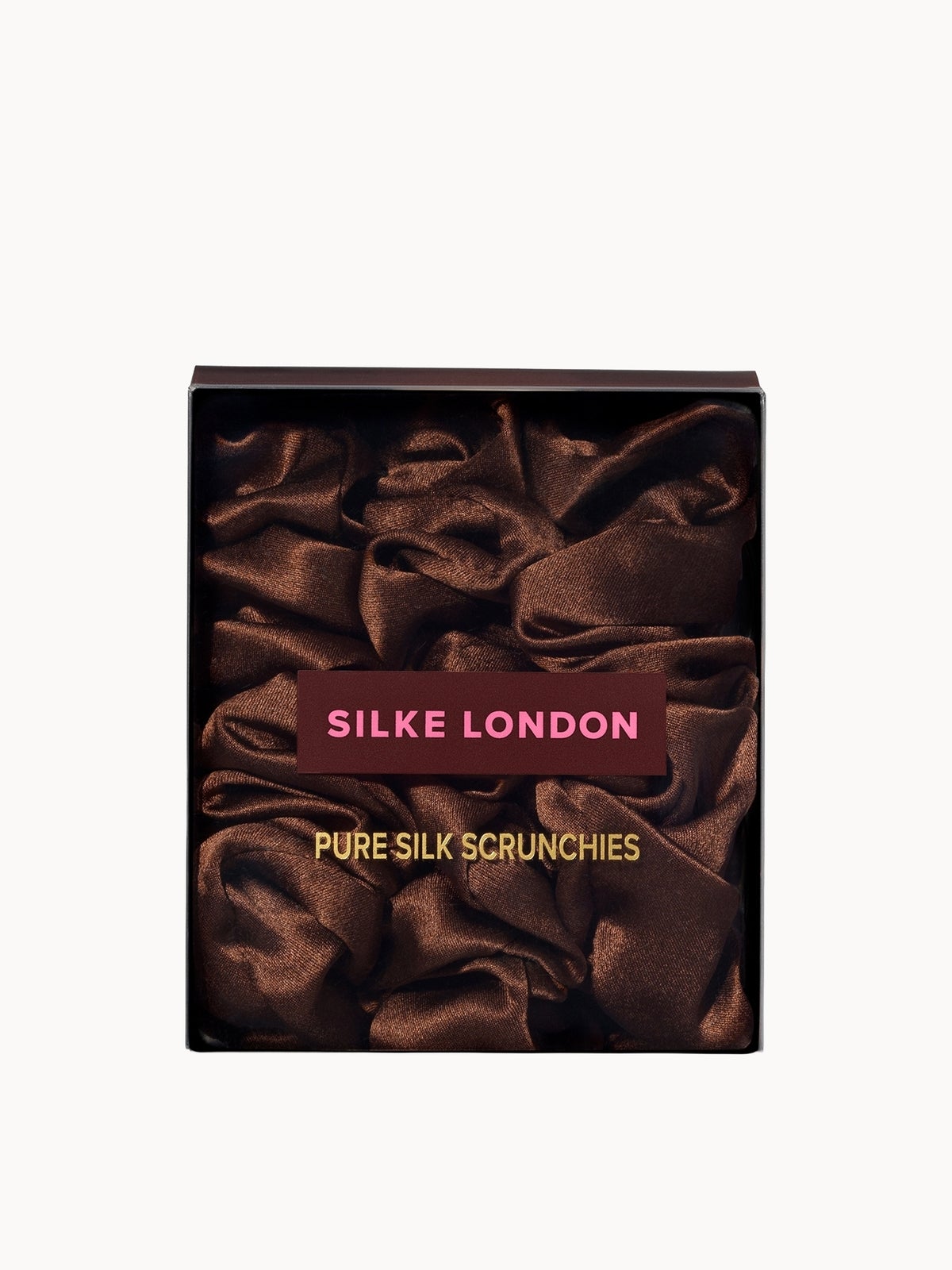 SILKE London Hair Scrunchies - Brown 4