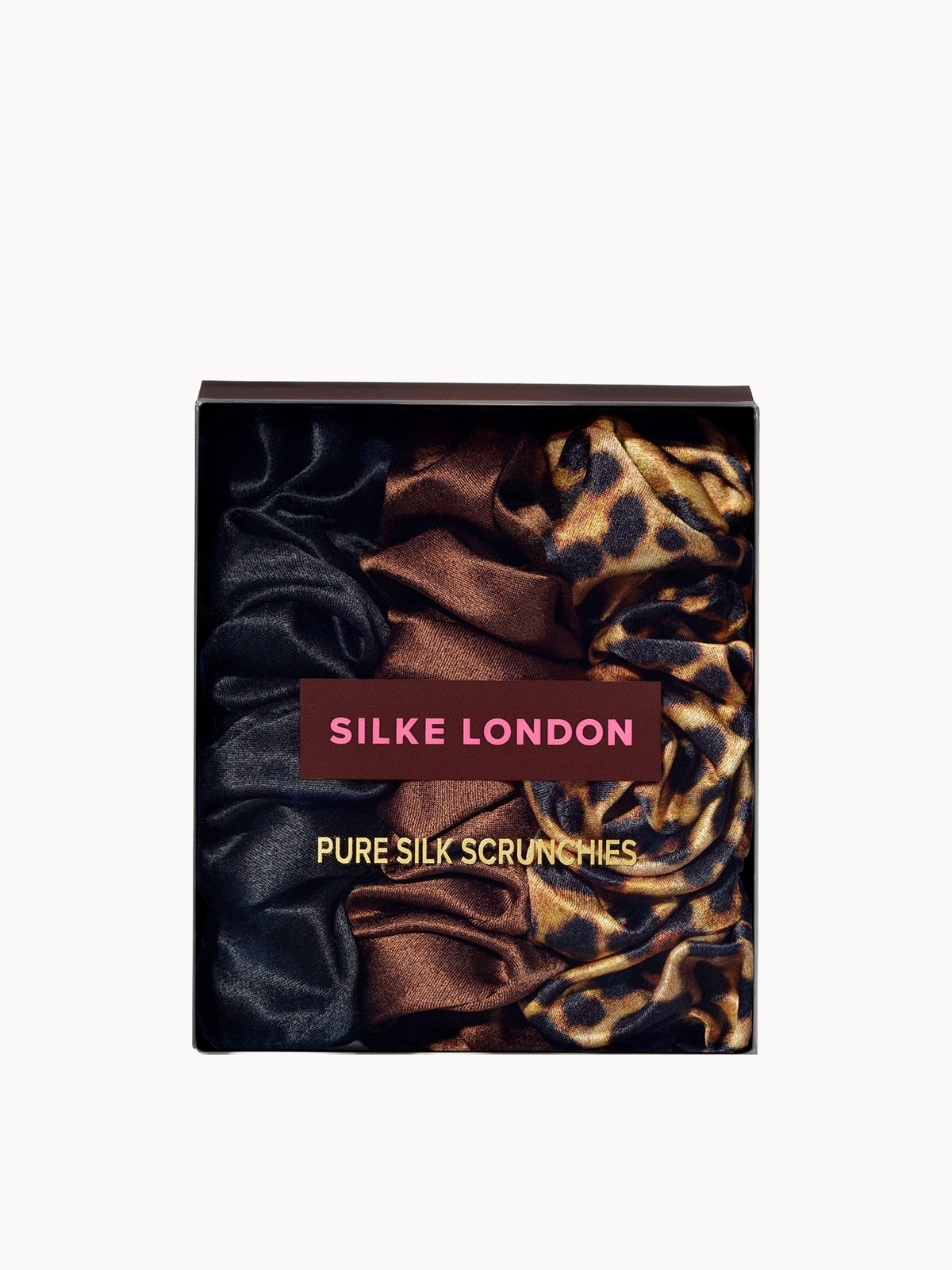 SILKE London Hair Scrunchies - Leopard Tonal 4