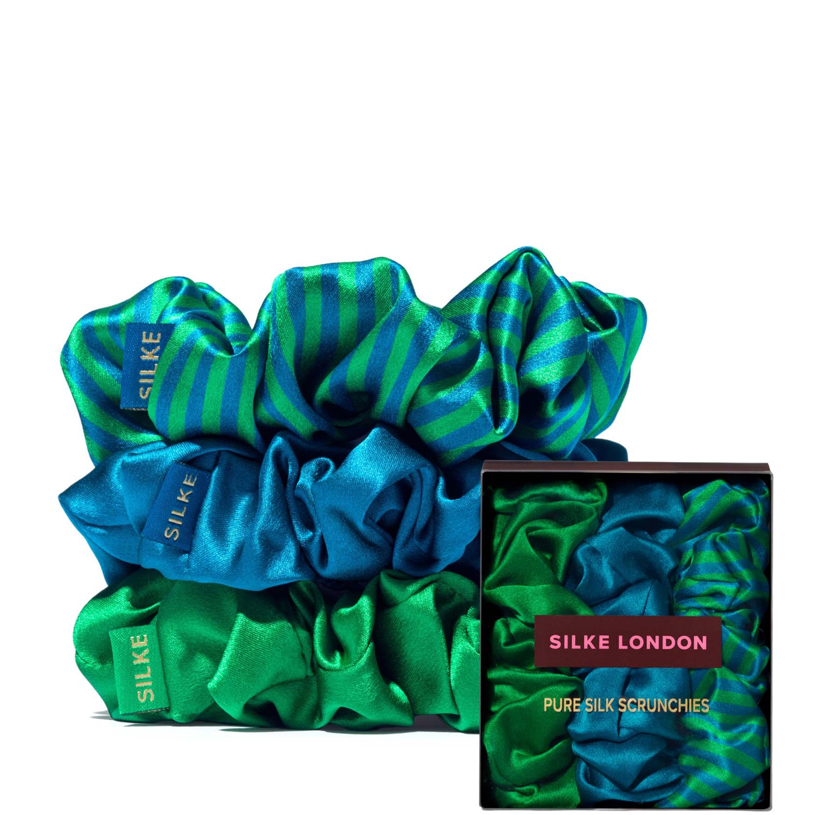 

SILKE London Hair Scrunchies - Isla Pack