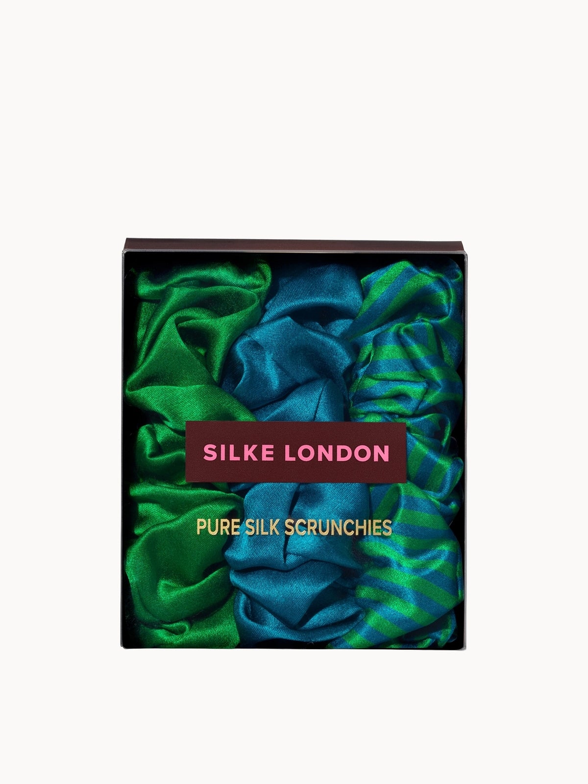 SILKE London Hair Scrunchies - Isla Pack 4