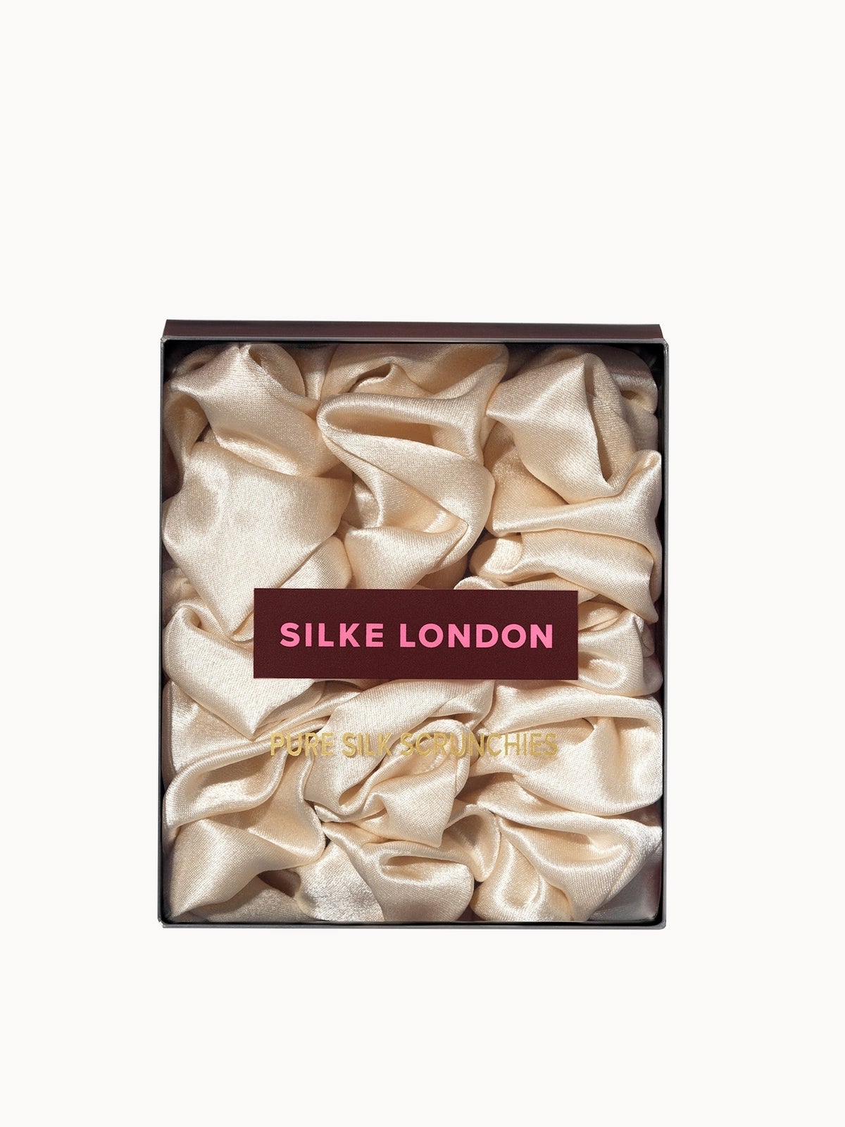 SILKE London Hair Scrunchies - Cream 4