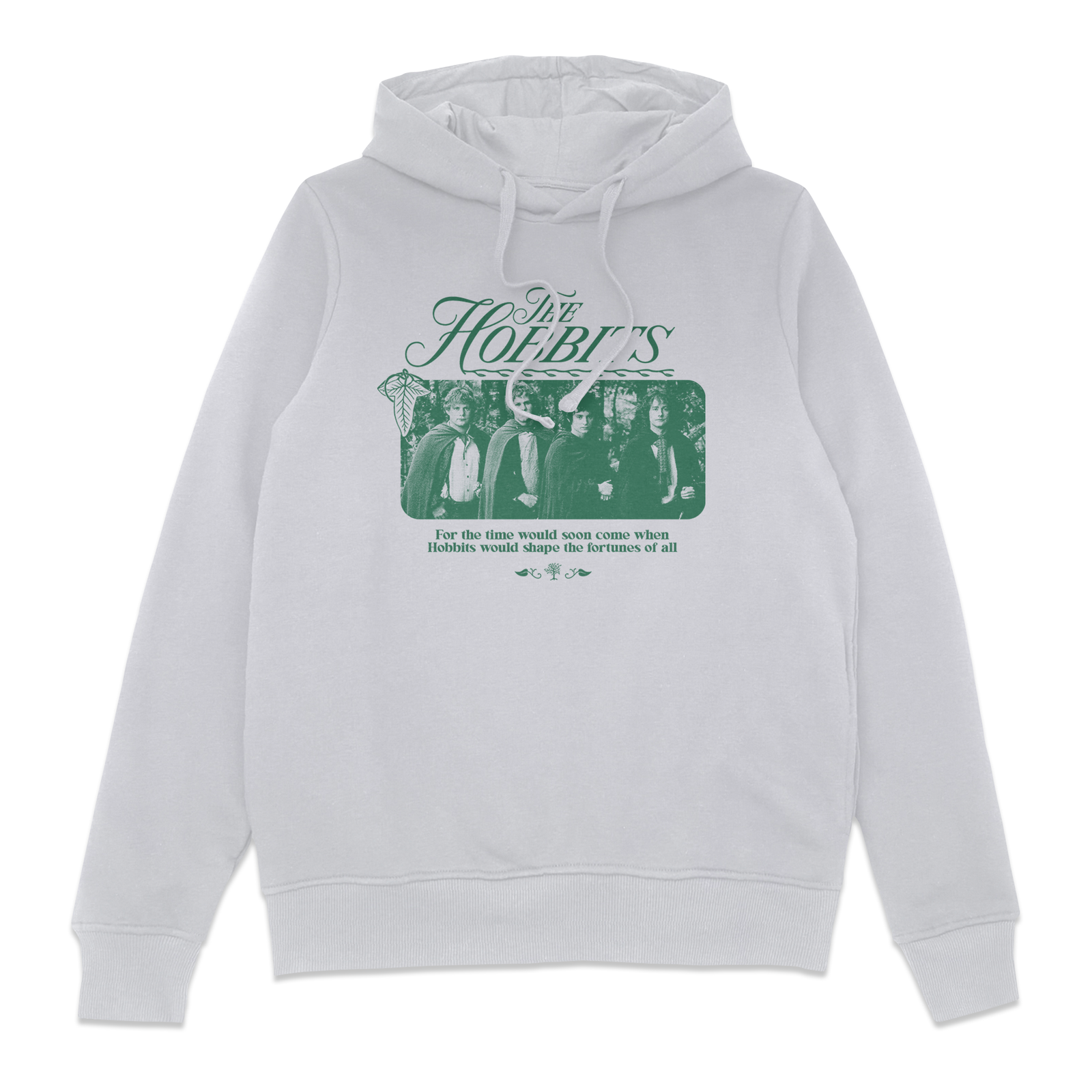 Lord Of The Rings The Hobbits Hoodie - Grey - XXL