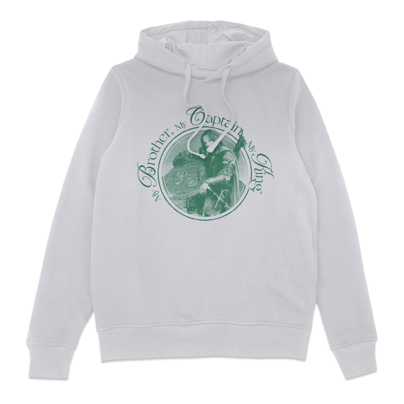 Lord Of The Rings My Captain Hoodie - White - XL