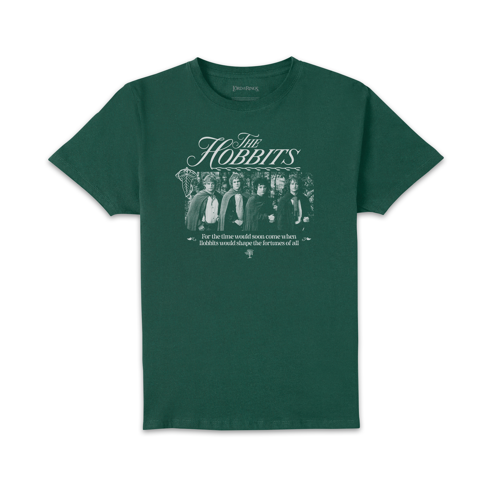 Lord Of The Rings The Hobbits Unisex T-Shirt - Green - L