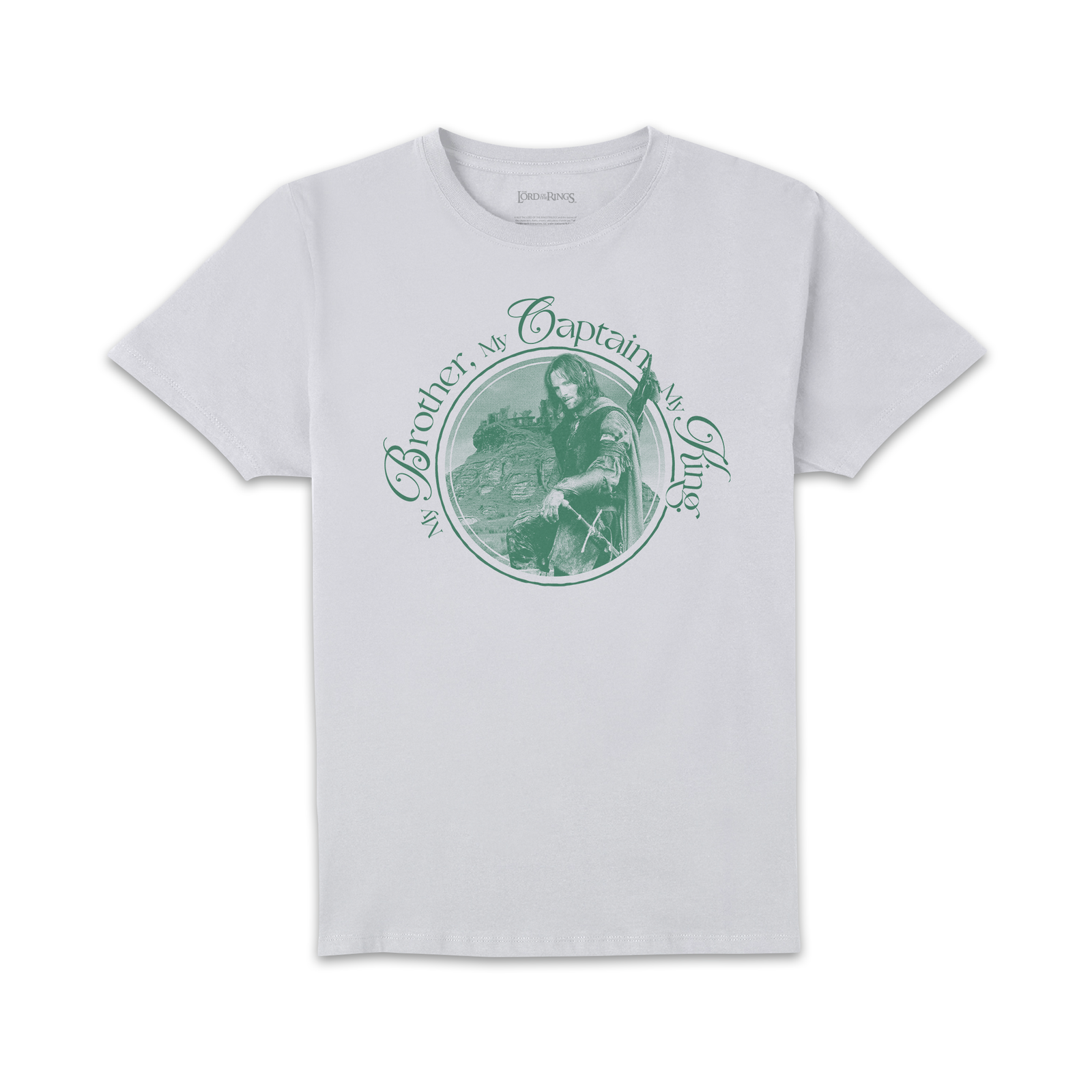 Lord Of The Rings My Captain Unisex T-Shirt - White - XXL