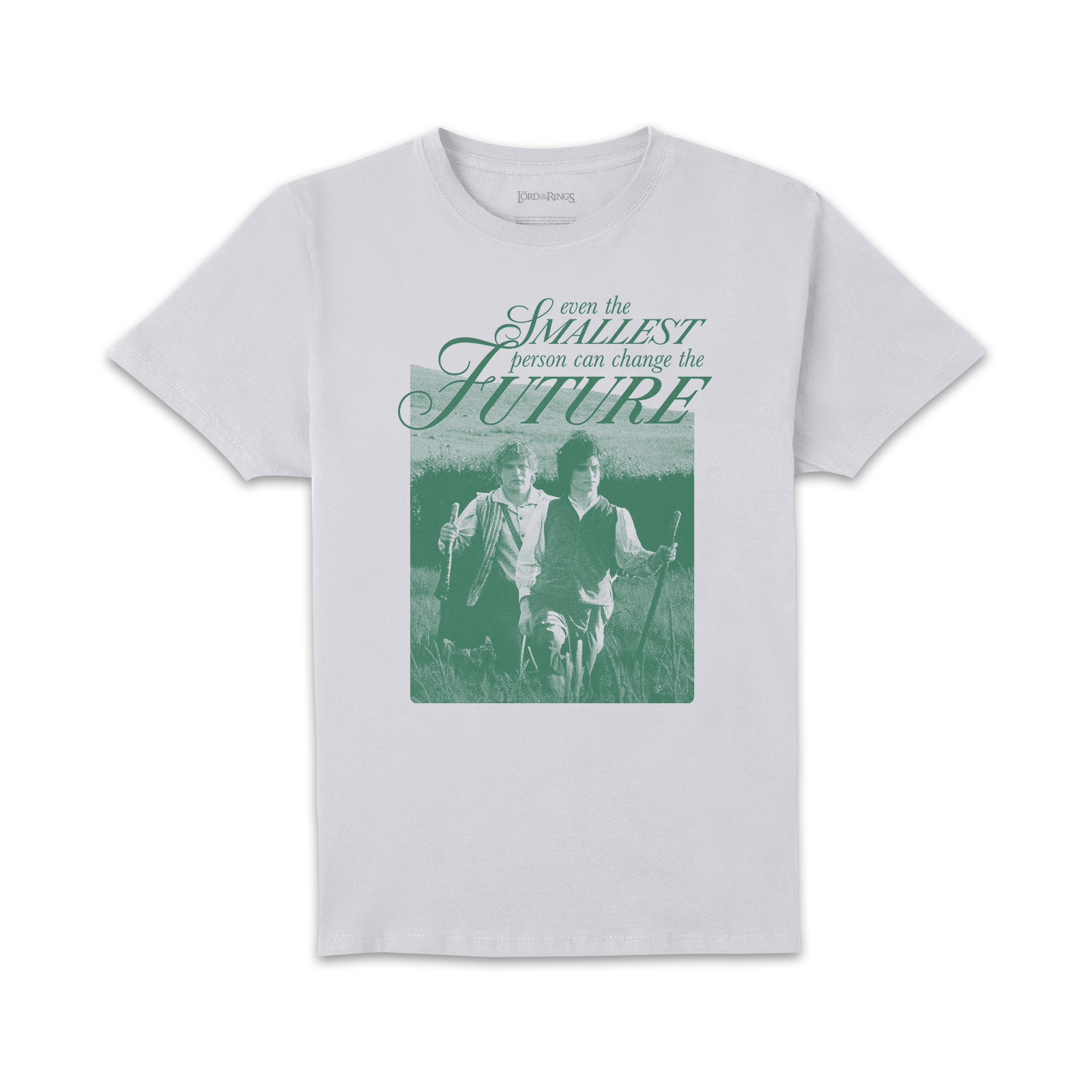 Lord Of The Rings Small Person Unisexe T-shirt - Blanc