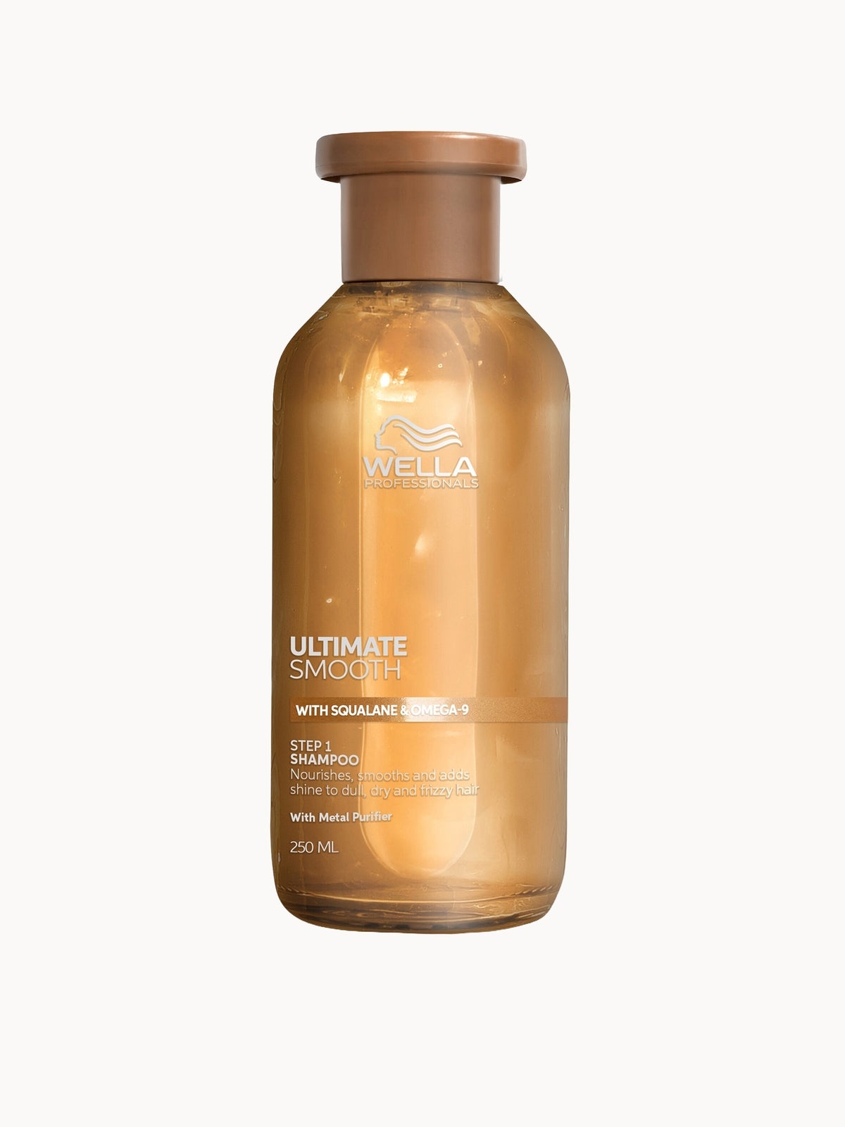 Wella Professionals Ultimate Smooth Shampoo with Squalane & Omega 9 for Dry, Dull & Frizzy Hair 250ml