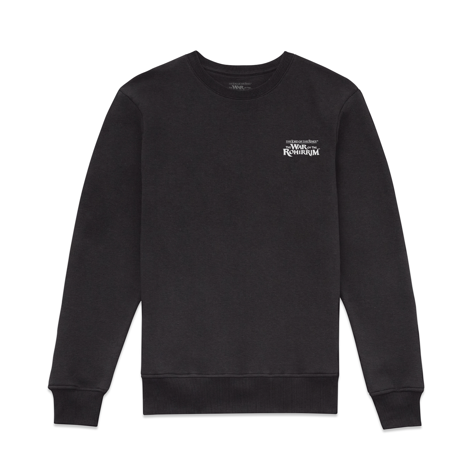 Lord Of The Rings Sigils !!!Back Print!!! Sweatshirt - Black - 3XL