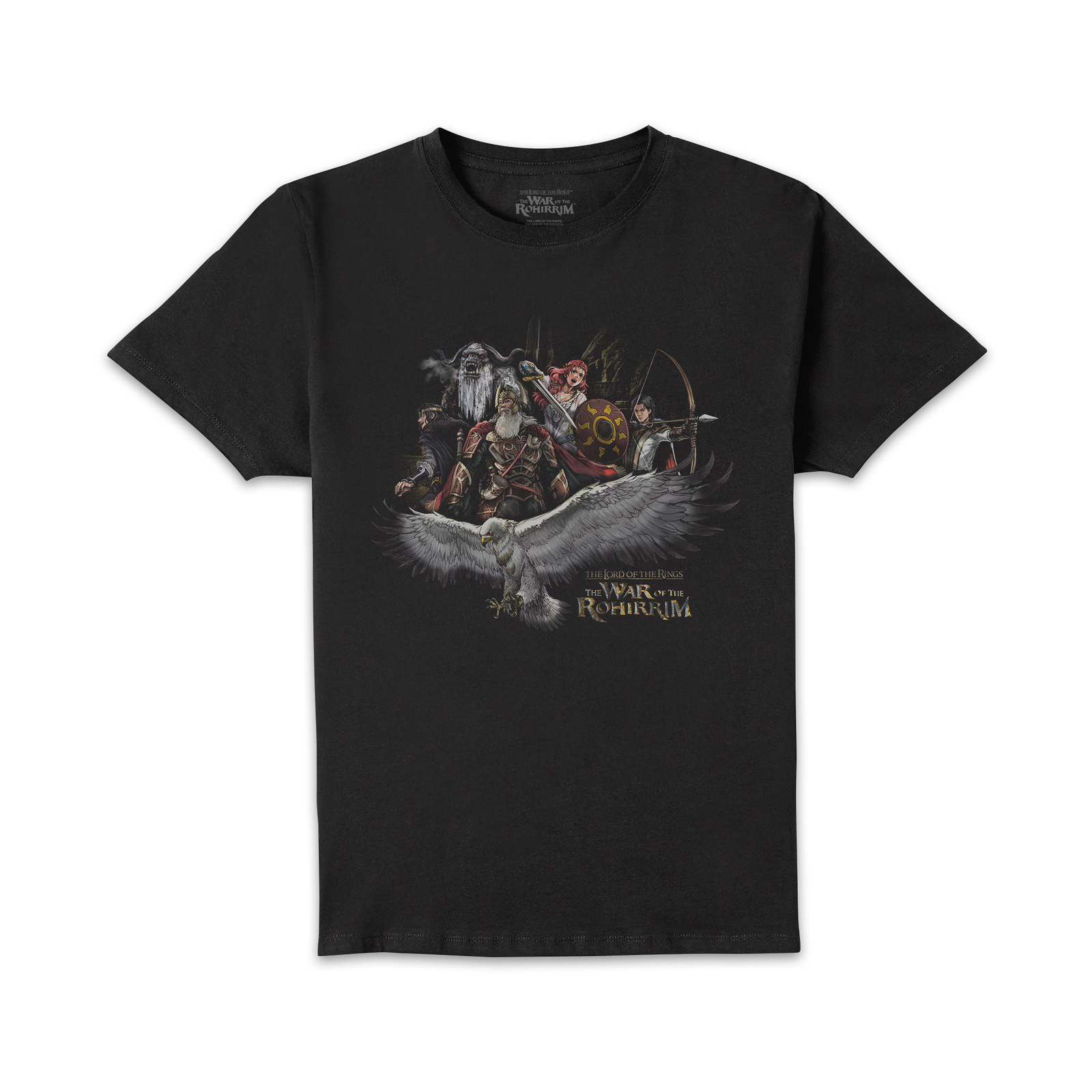 Lord Of The Rings Cinematic Composition Unisexe T-shirt - Noir