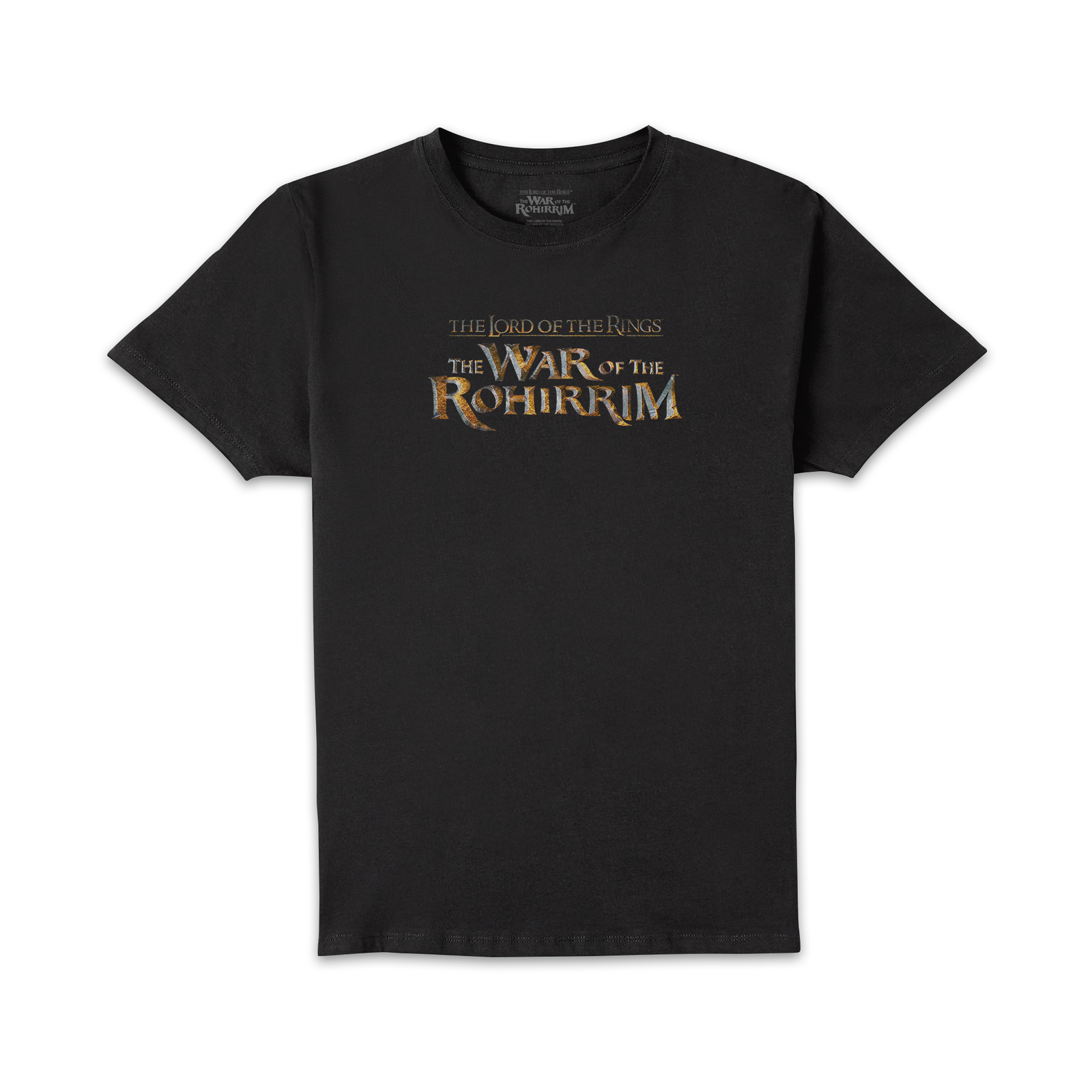 Lord Of The Rings Cinematic Logo Unisexe T-shirt - Noir