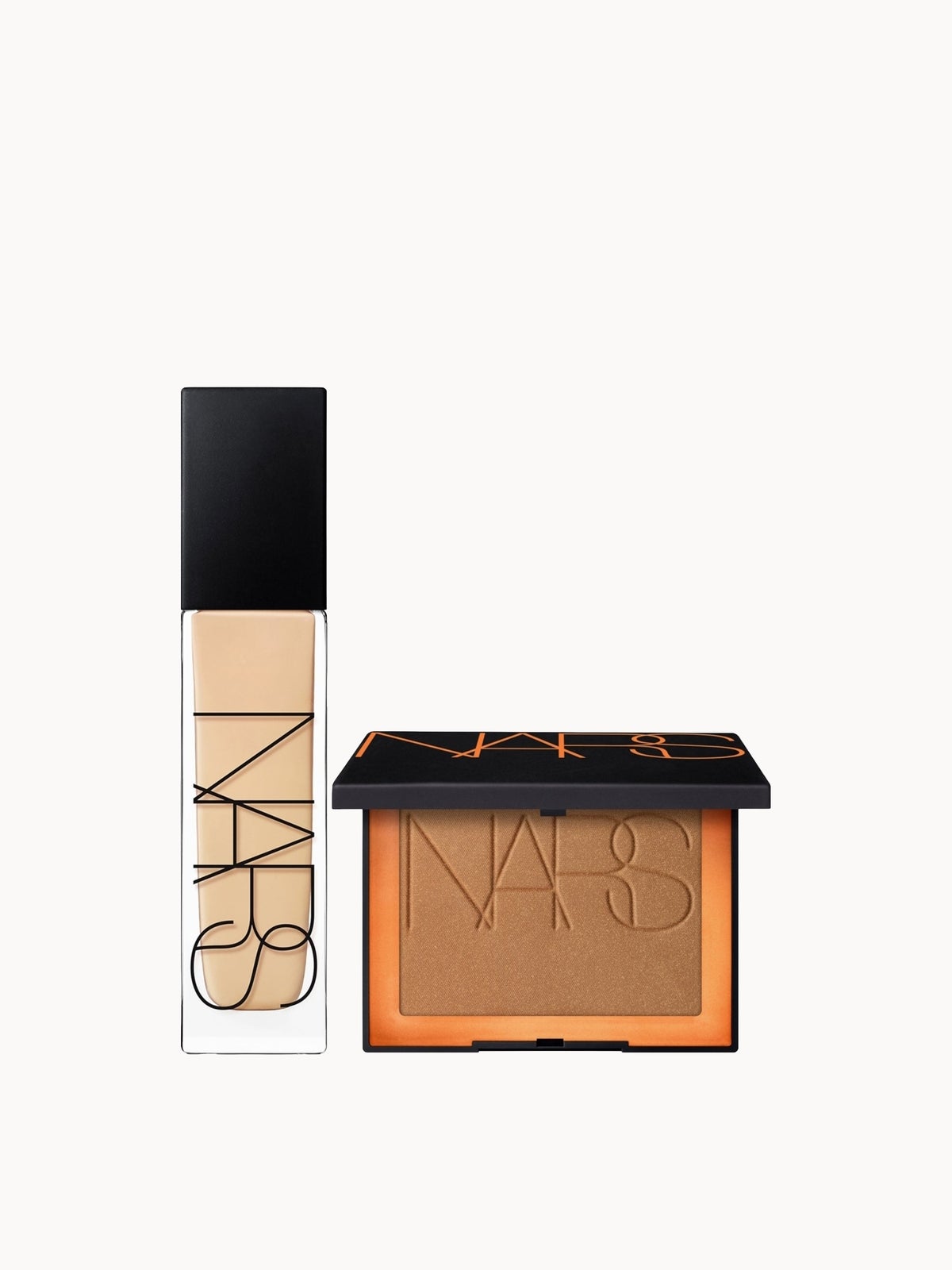 NARS Natural Longwear Foundation 30ml and NARS Laguna Bronzing Powder 8g (Various Shades) - Deauville