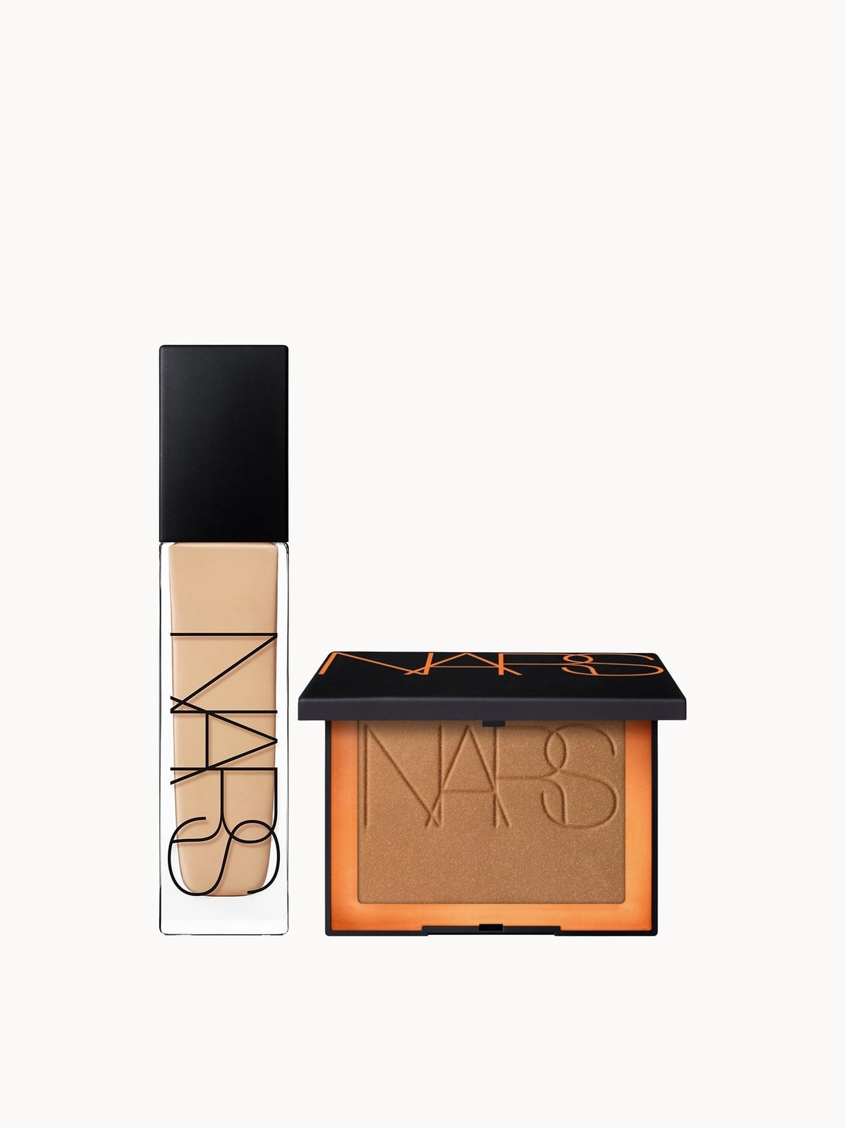 NARS Natural Longwear Foundation 30ml and NARS Laguna Bronzing Powder 8g (Various Shades) - Santa Fe