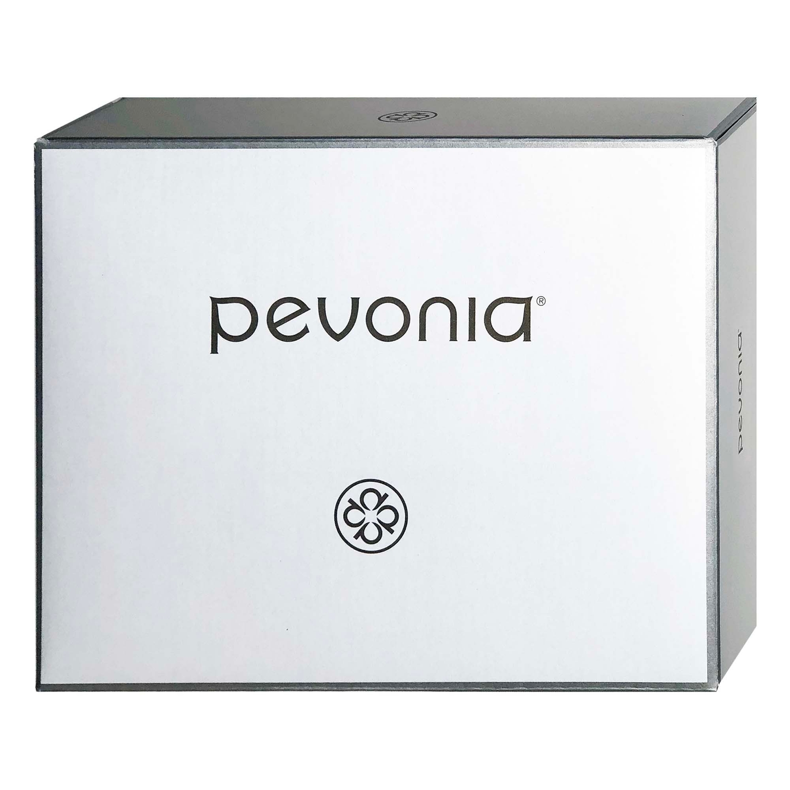 Pevonia White Pearl with Silver Trim Gift Box
