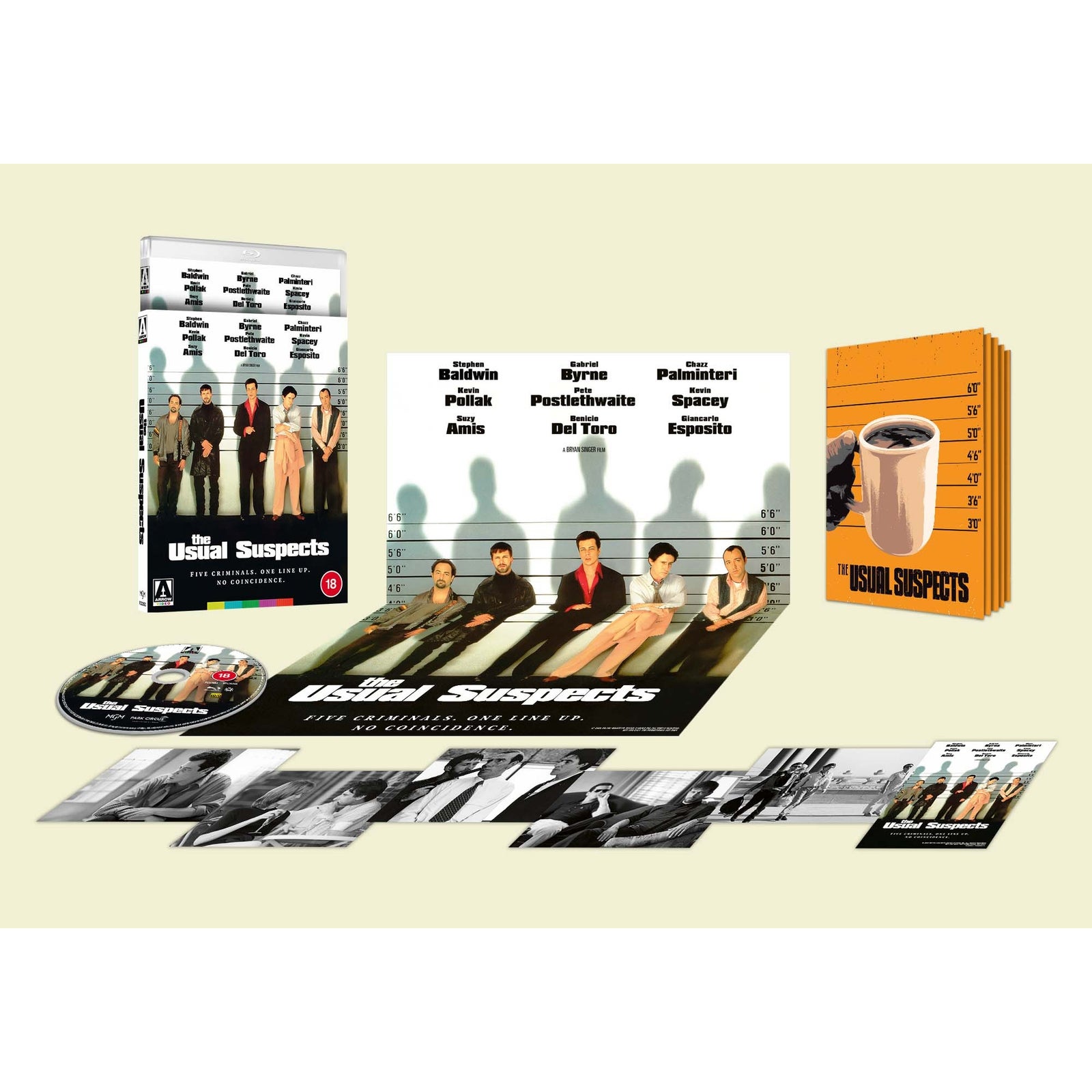 Arrow Video The Usual Suspects Limited Edition Blu-ray
