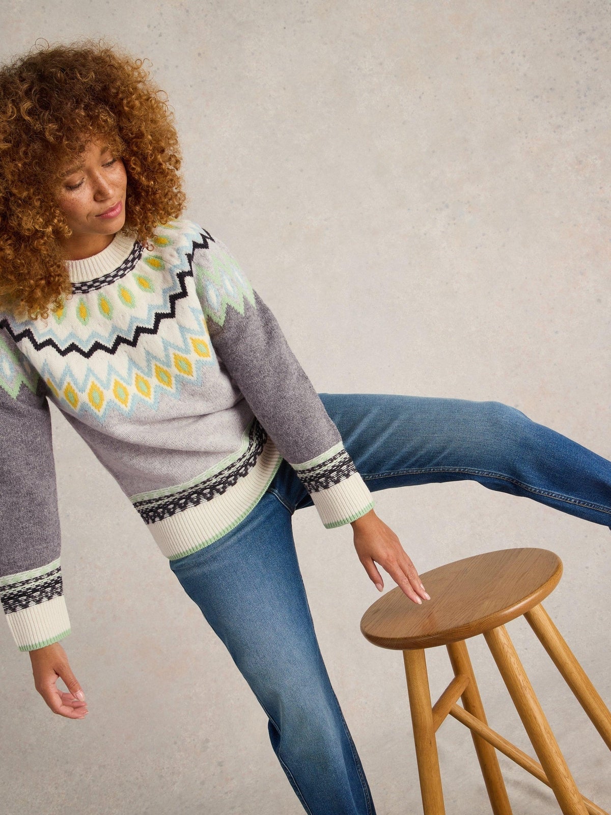 Norwegerpullover Sunset - 48/R
