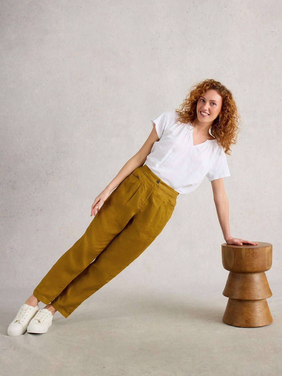 Leinenhose Rowena - 46/R