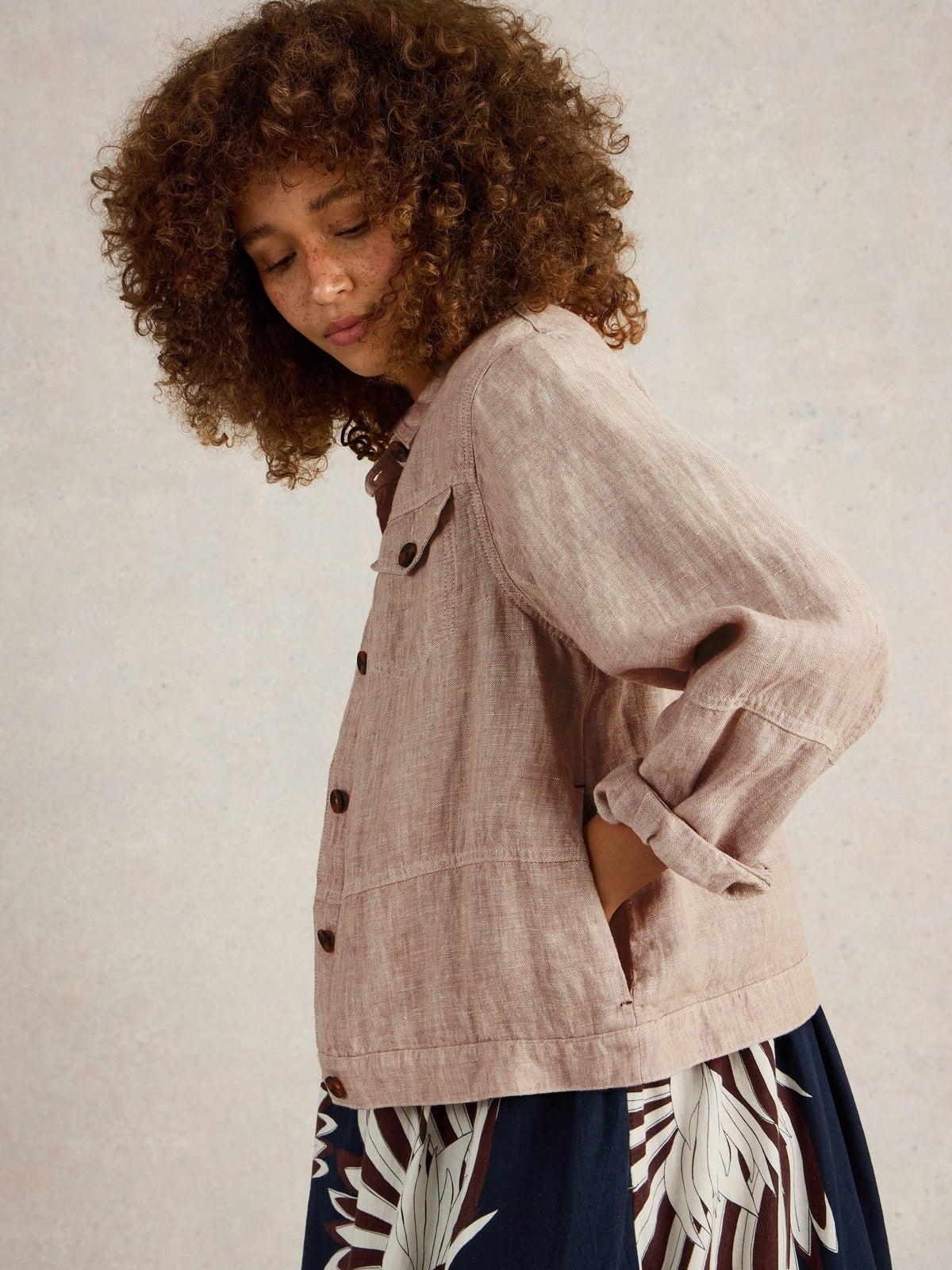 Leinenjacke Camille - 50