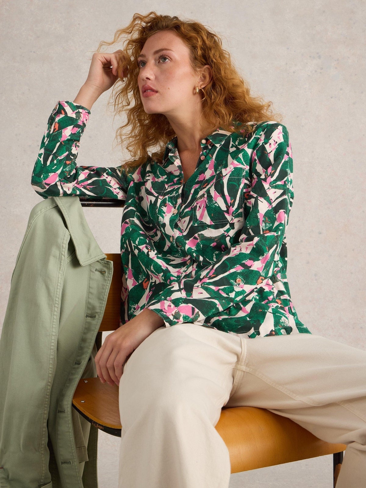 Bluse Sophie aus Bio-Baumwolle - 36