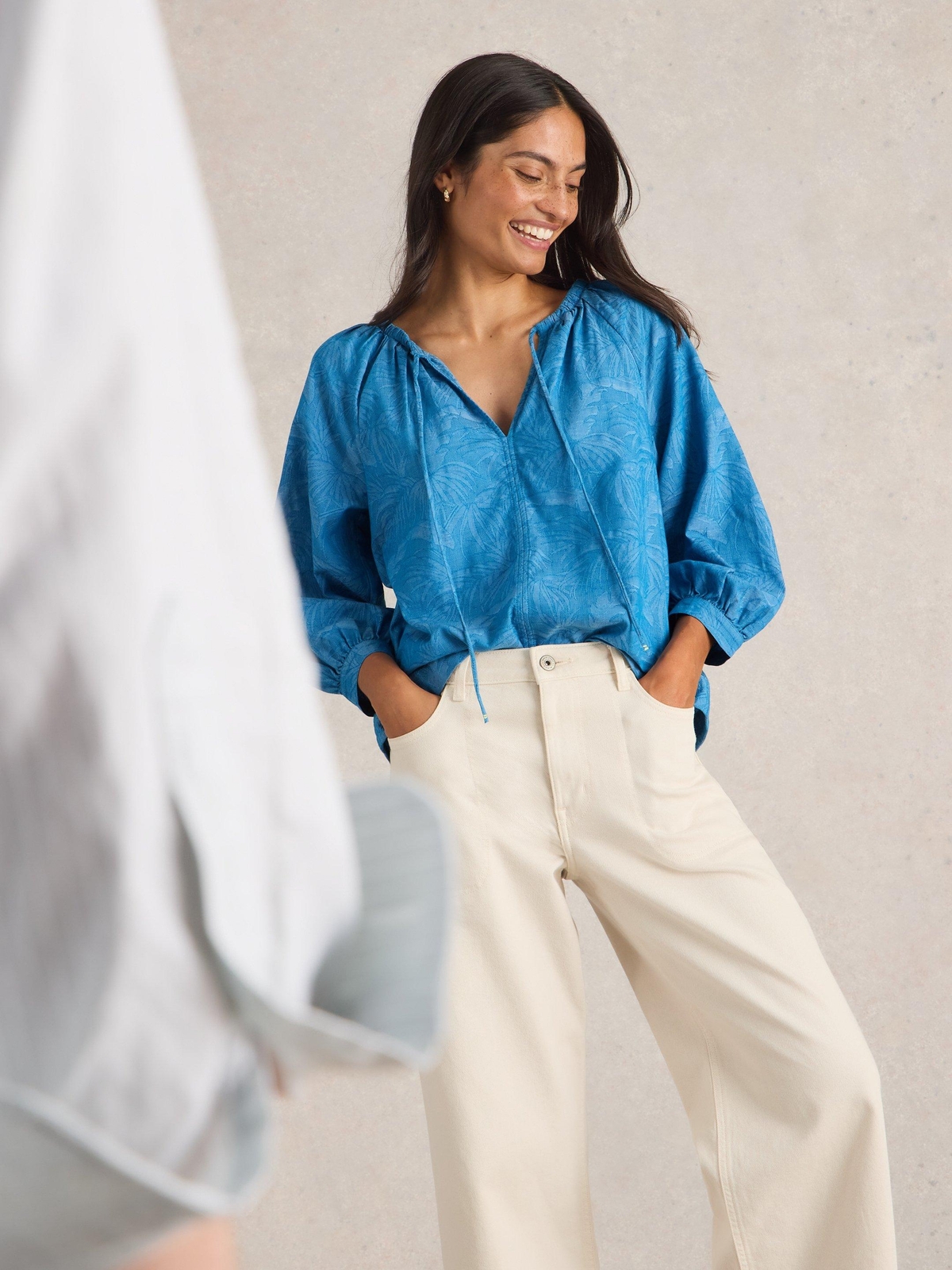 Jacquardbluse Marley - 38