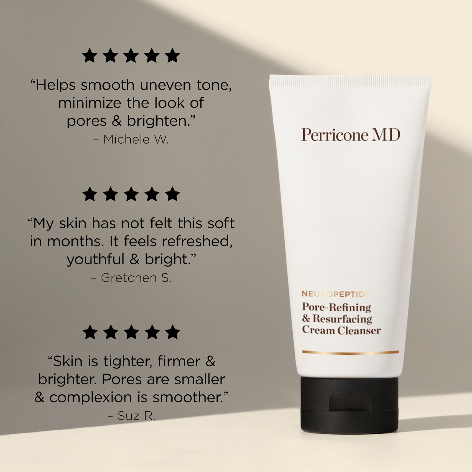 Thumbnail - Perricone MD Neuropeptide Pore-Refining & Resurfacing Cream Cleanser 6oz FG