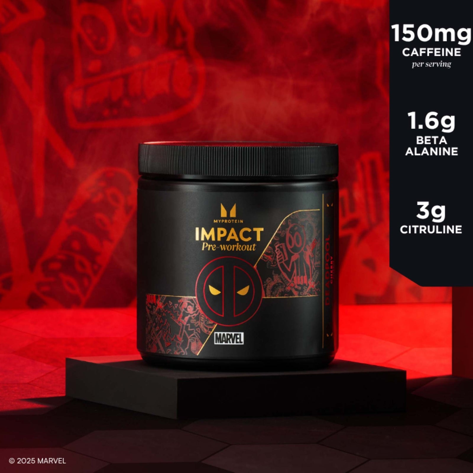 Myprotein Impact Pre-Workout x Deadpool