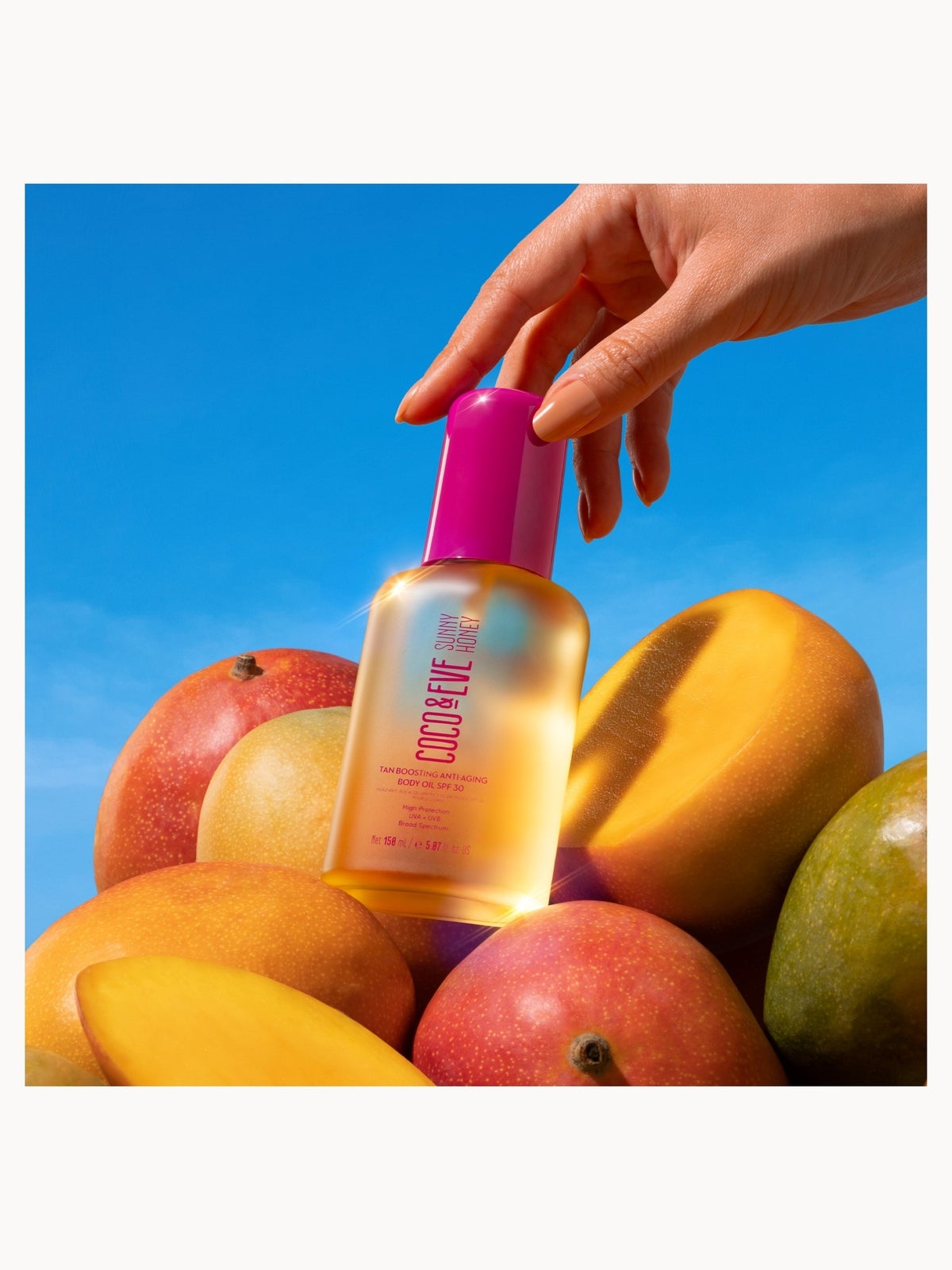 Coco & Eve Tan Boosting Anti-aging Body Oil SPF30 150ml 4