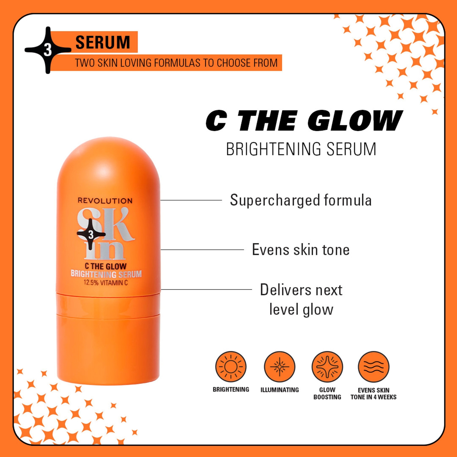 Thumbnail - Revolution Skin C The Glow Brightening Serum 30ml