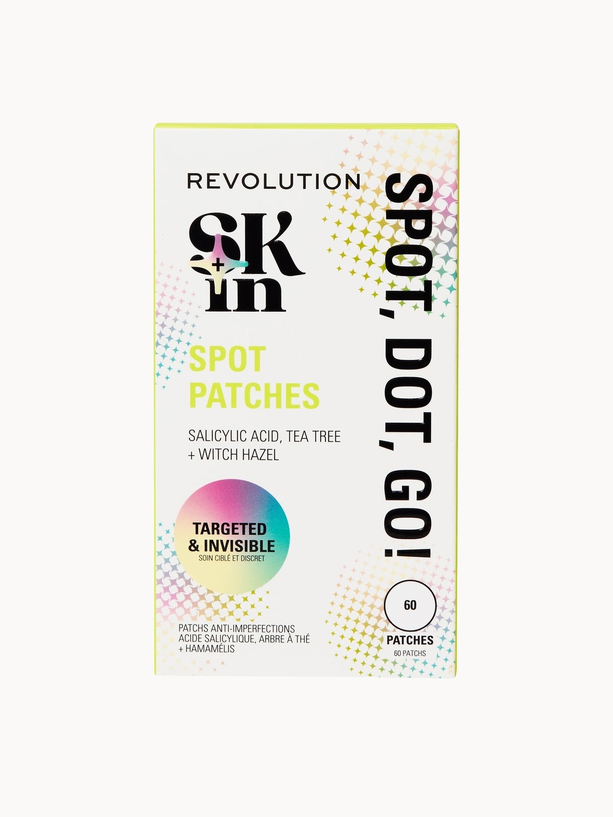 Revolution Skin Spot, Dot, Go! Spot Patches, 60 Patches