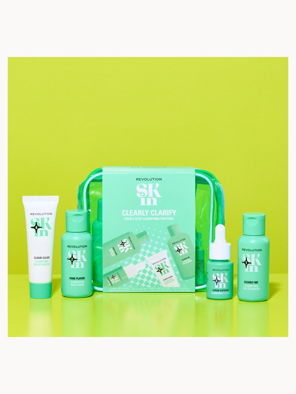 Revolution Skin Clearly Clarify Starter Kit 4