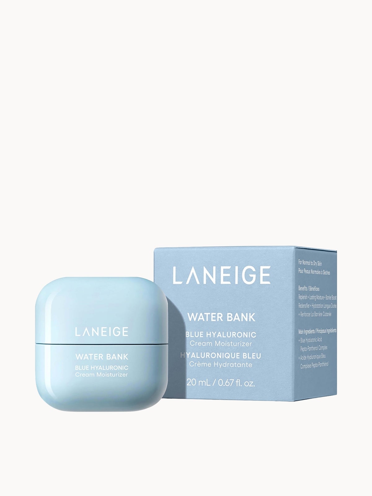 LANEIGE Water Bank Blue Hyaluronic Cream Moisturiser 20ml 2